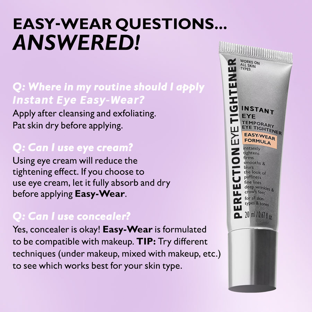Instant Eye Tightener EasyWear Formula With Brush Free!