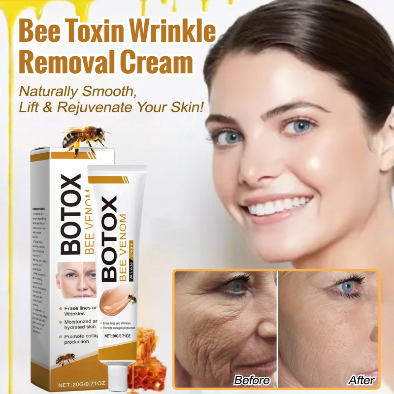 🎁Buy One Get One Free🎁Bee Toxin Wrinkle Removal Cream