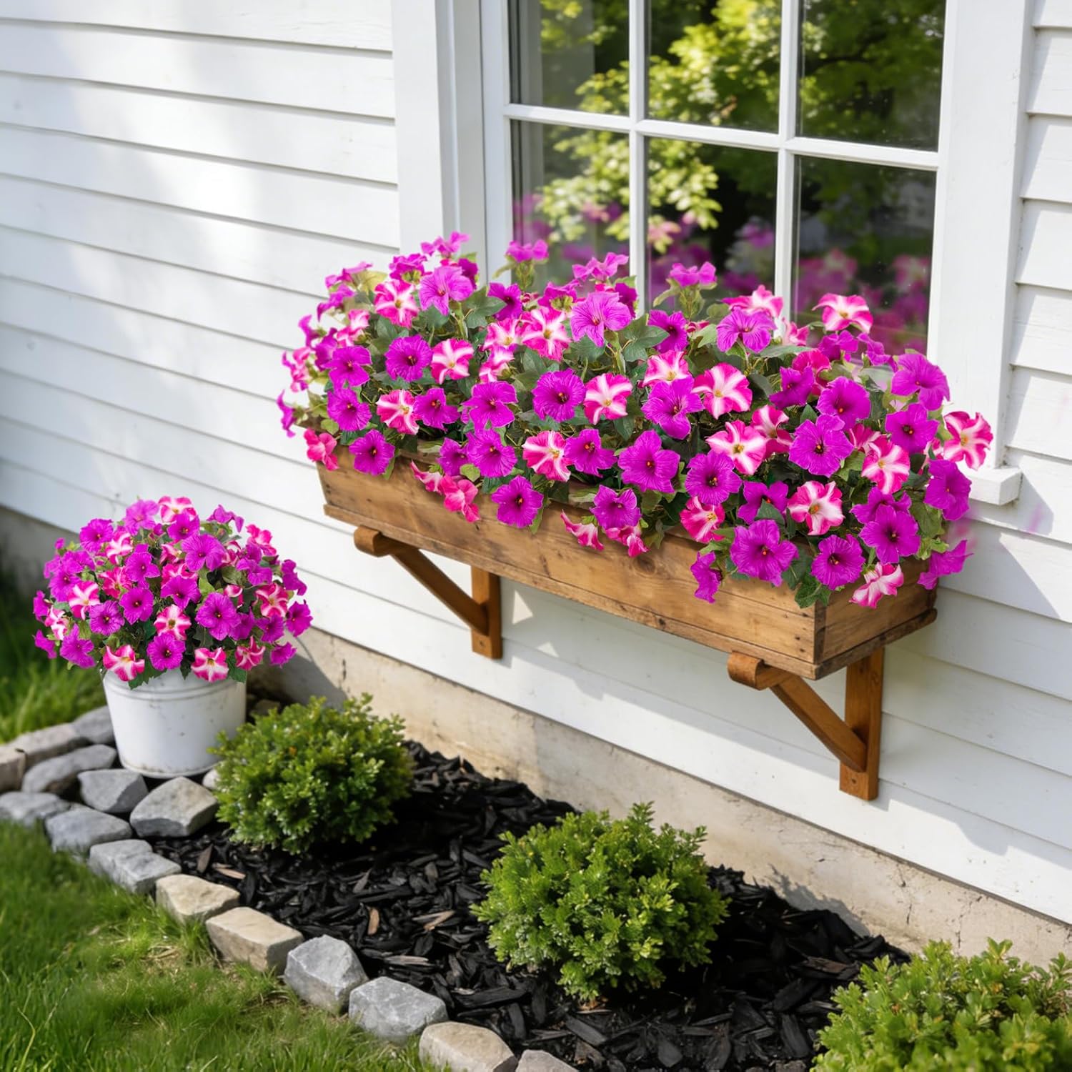 💐2026 Spring Hot Sale✨UV Simulation Artificial Petunias