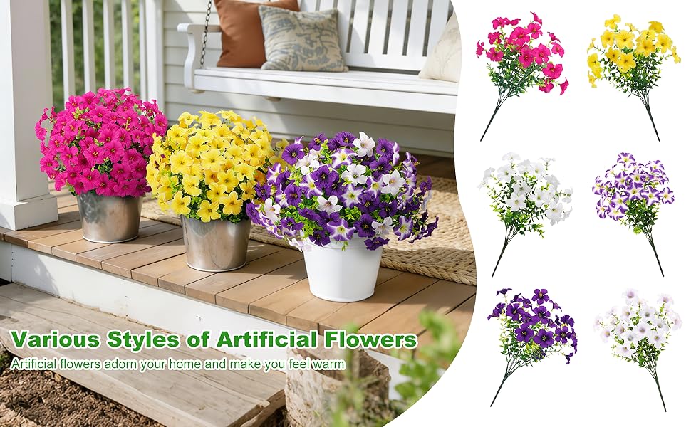 Includes 20 pcs 1; high vibrant fake flowers, single flower head measures 2.7&amp;amp;amp;amp;amp;#34;