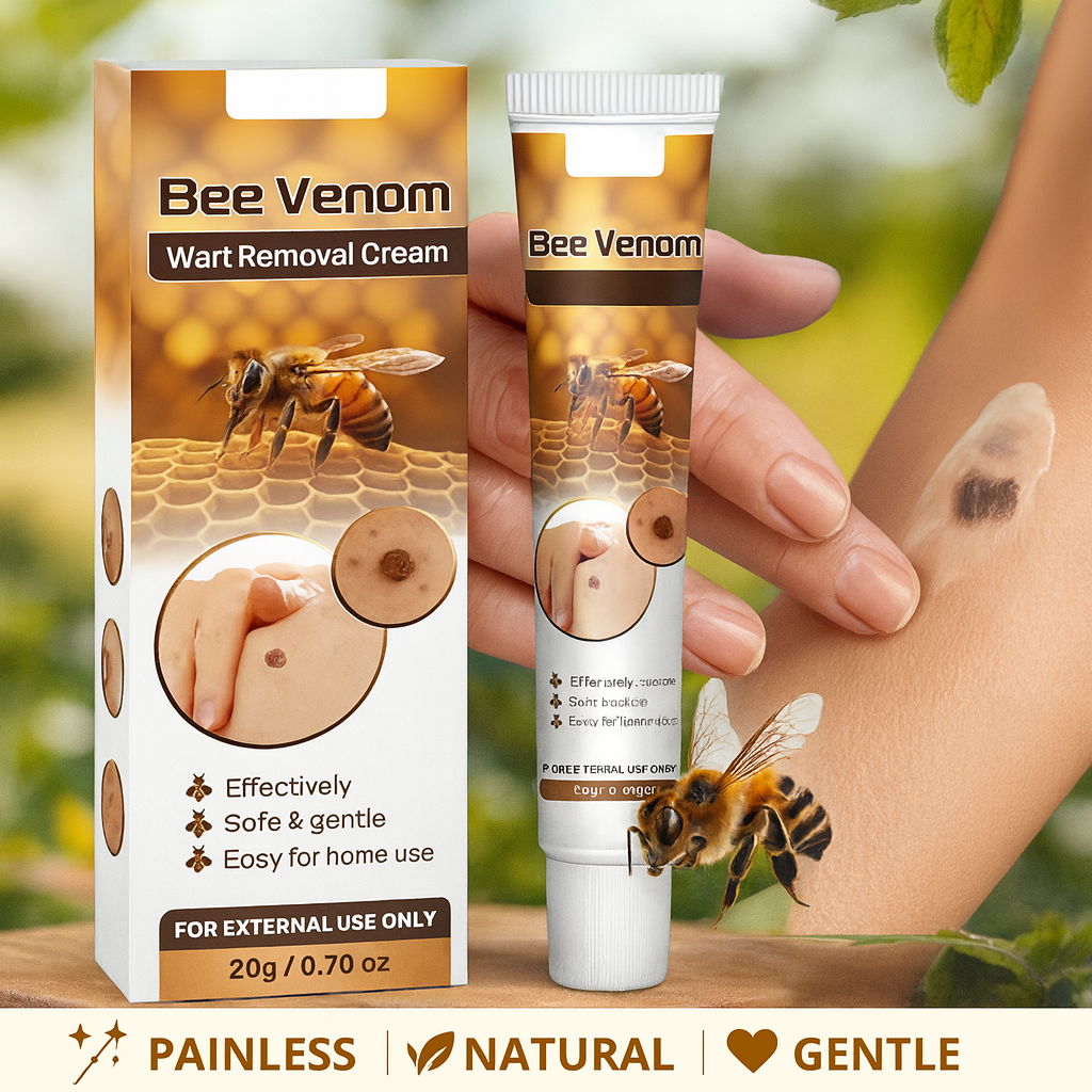 🔥Buy 1 Get 1 Free🔥Pain-free Bee Venom Wart and Tags Removoal Cream — Made for all skin types