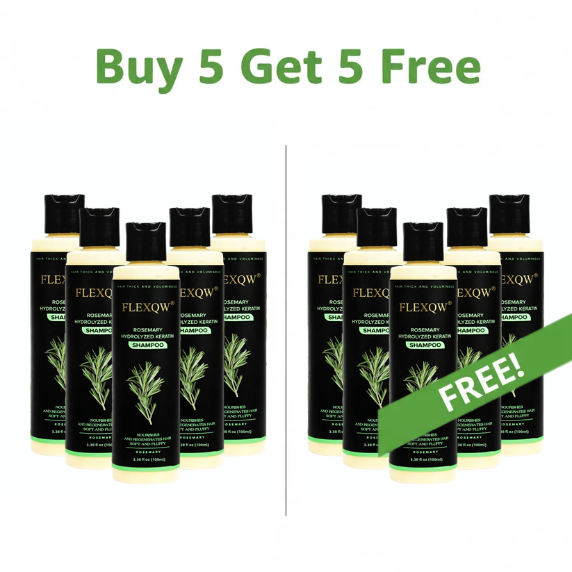 Organic Rosemary Keratin Hair Growth Shampoo