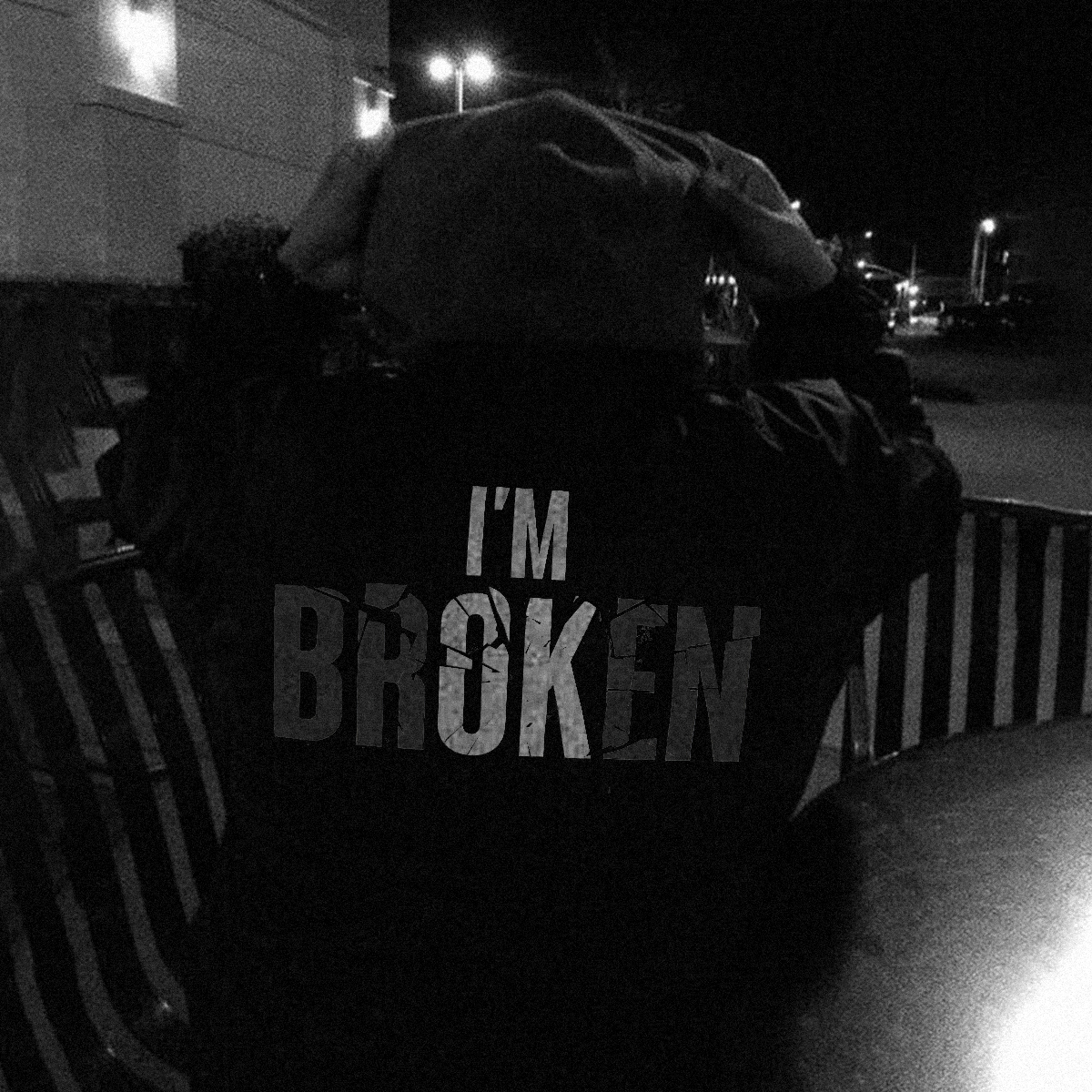  I'M Broken Men Hoodie