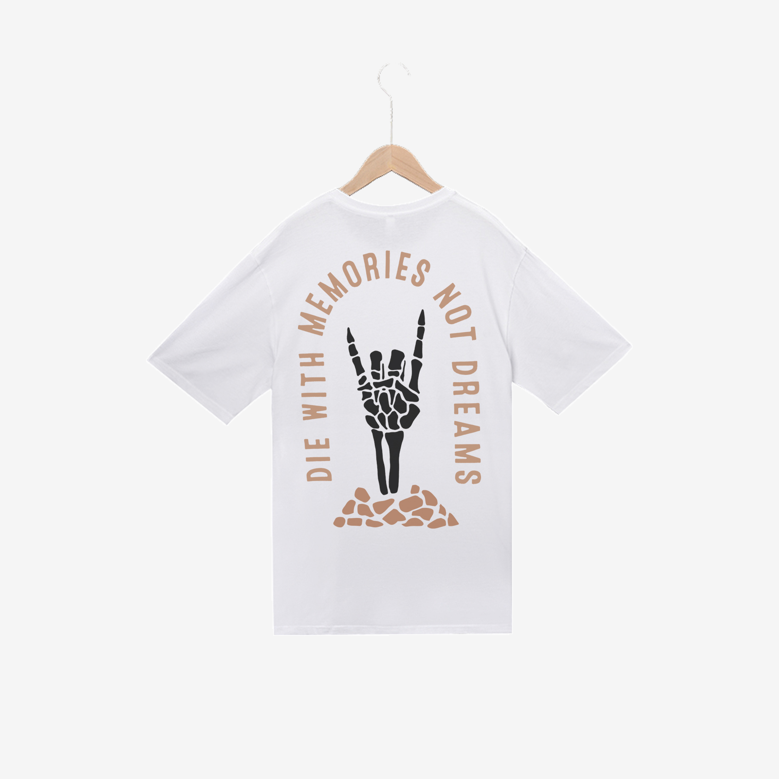 Die With Memorie Not Dreams Printed T-Shirt