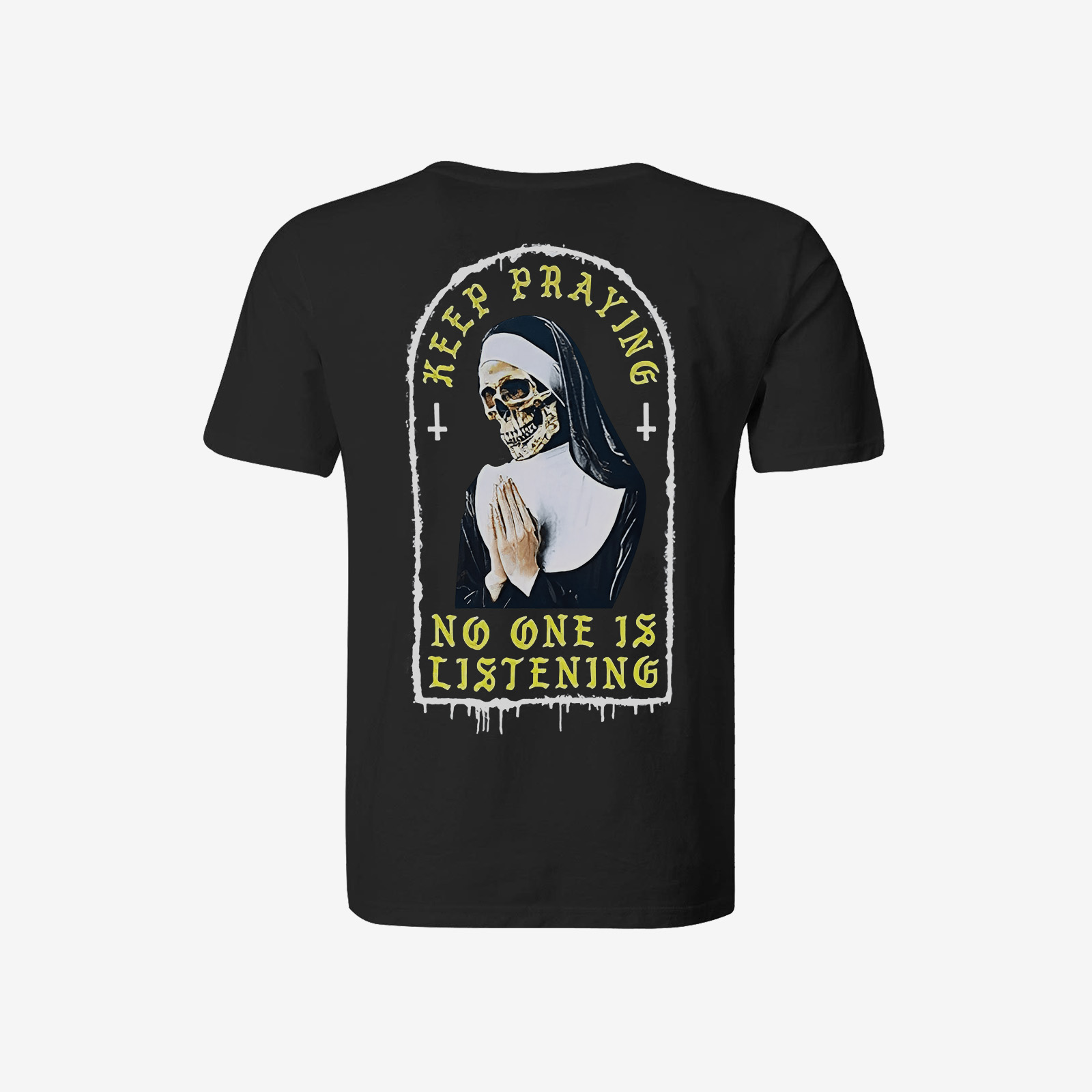  Skull Sister Print Men Stylish Plus Tees-Ranbybox