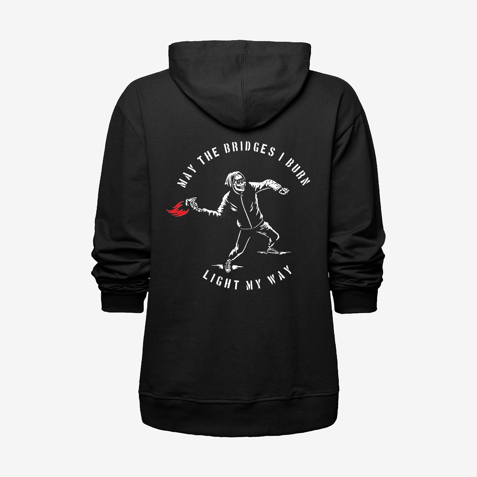 May The Bridges I Burn Light My Way Men's Hoodie