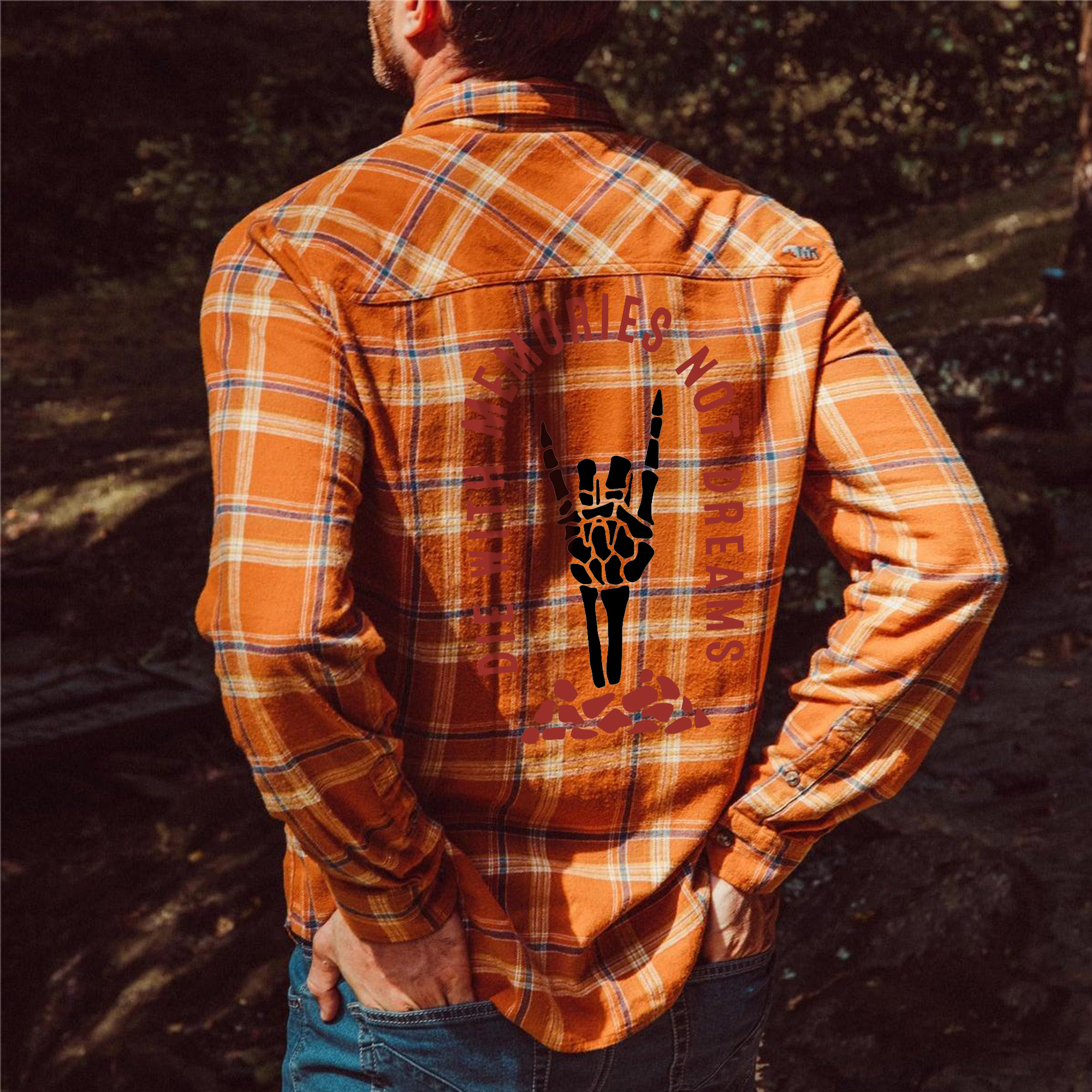 Die With Memories Not Dreams Flannel Shirt-Ranbybox