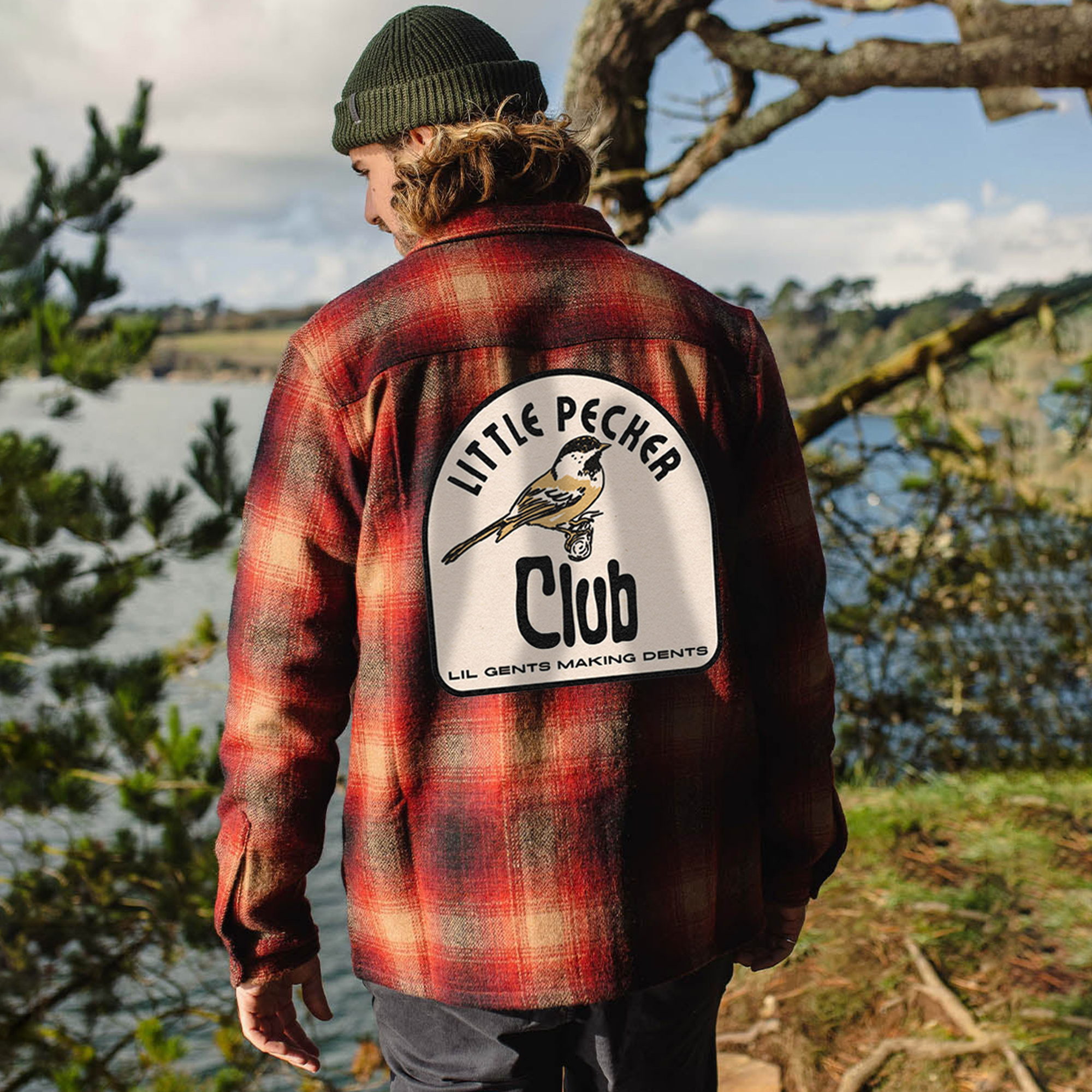 Little Pecker Club Flannel Shirt-Ranbybox