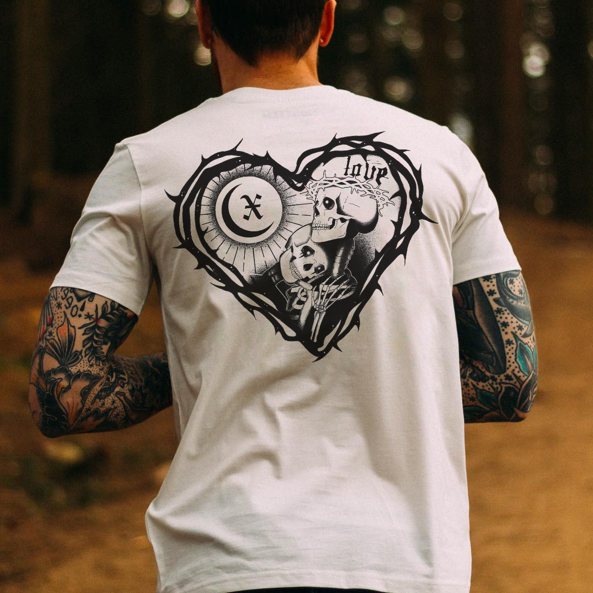 True Love Printed Men's T-shirt-Ranbybox