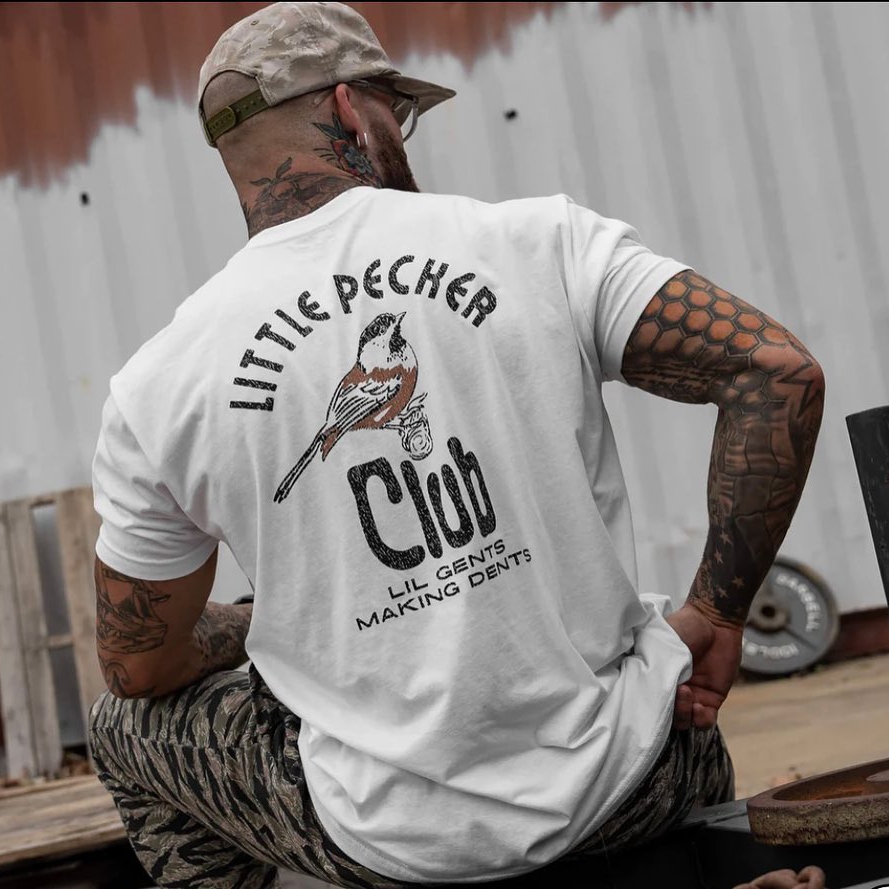 Little Pecker Club Printed Men's T-shirt