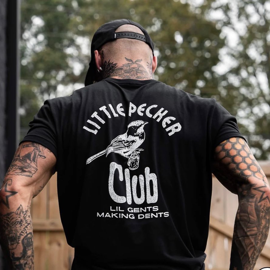 Little Pecker Club Printed Men's T-shirt