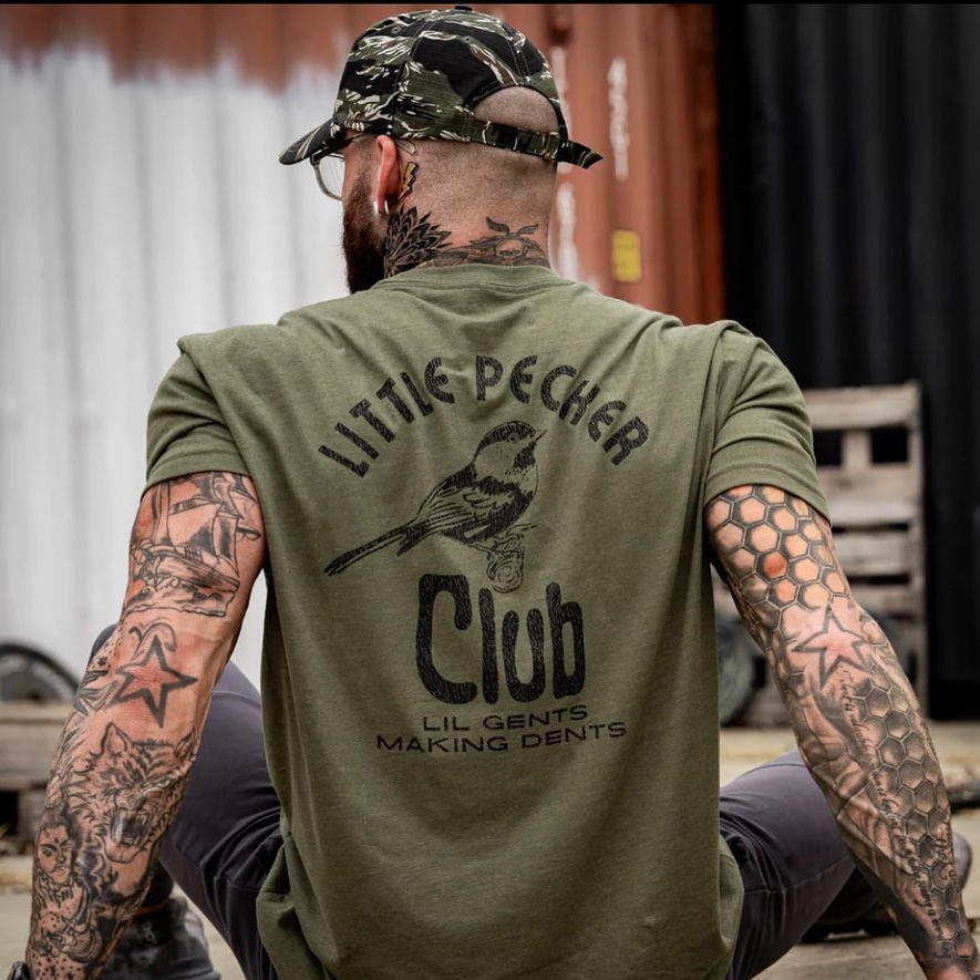 Little Pecker Club Printed Men's T-shirt