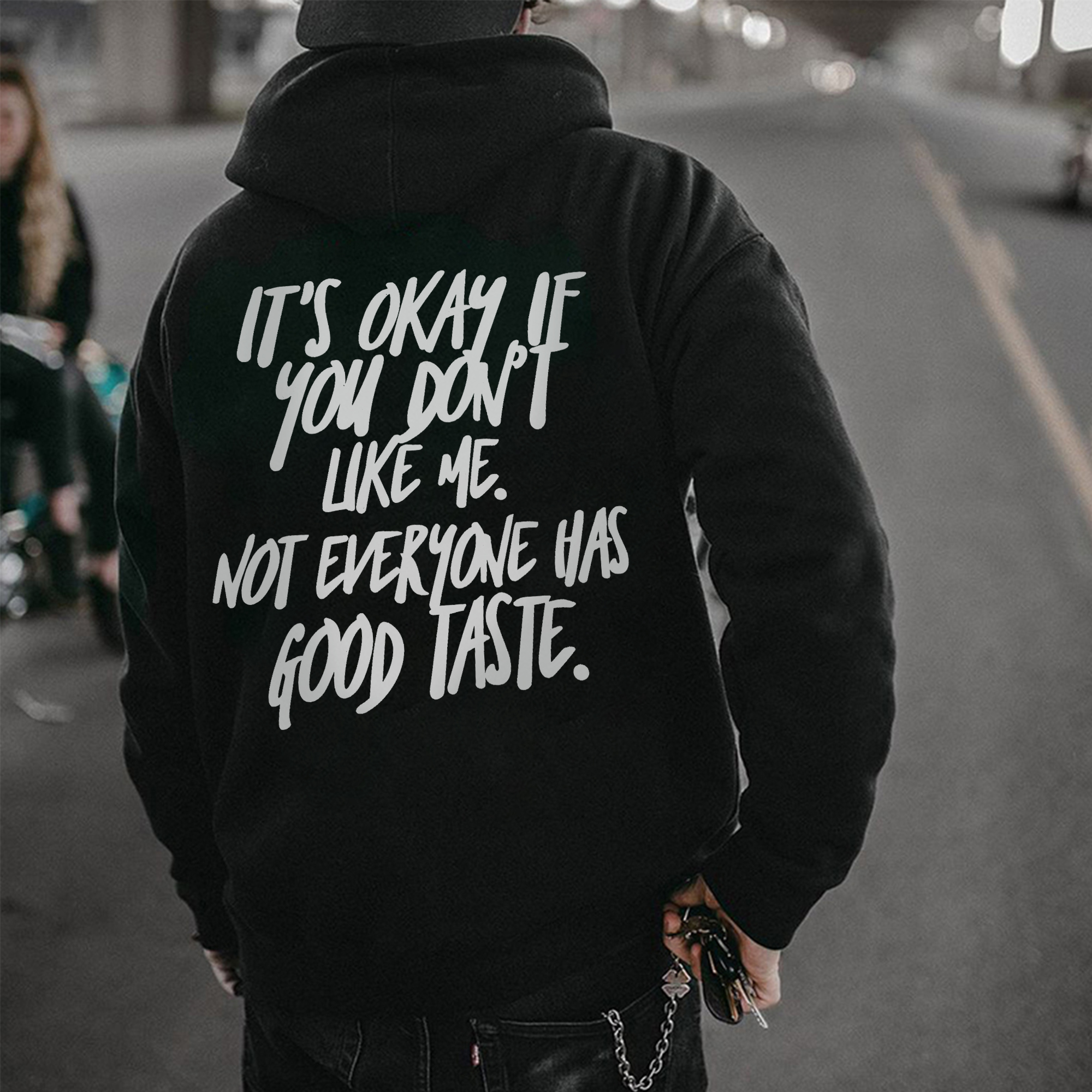 It's Okay If You Don't Like Me Printed Men's Hoodie-Ranbybox