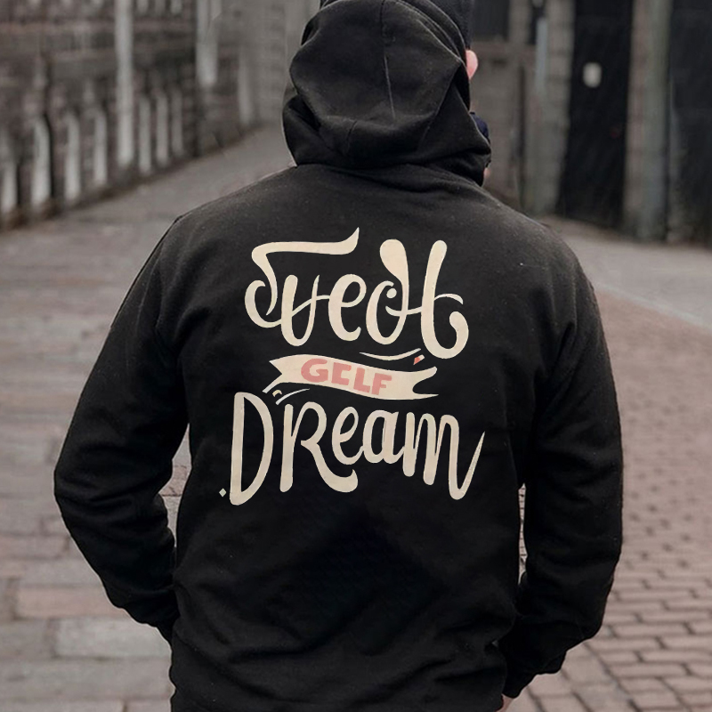 Sweet Dream  Printed Men's Hoodie-Ranbybox