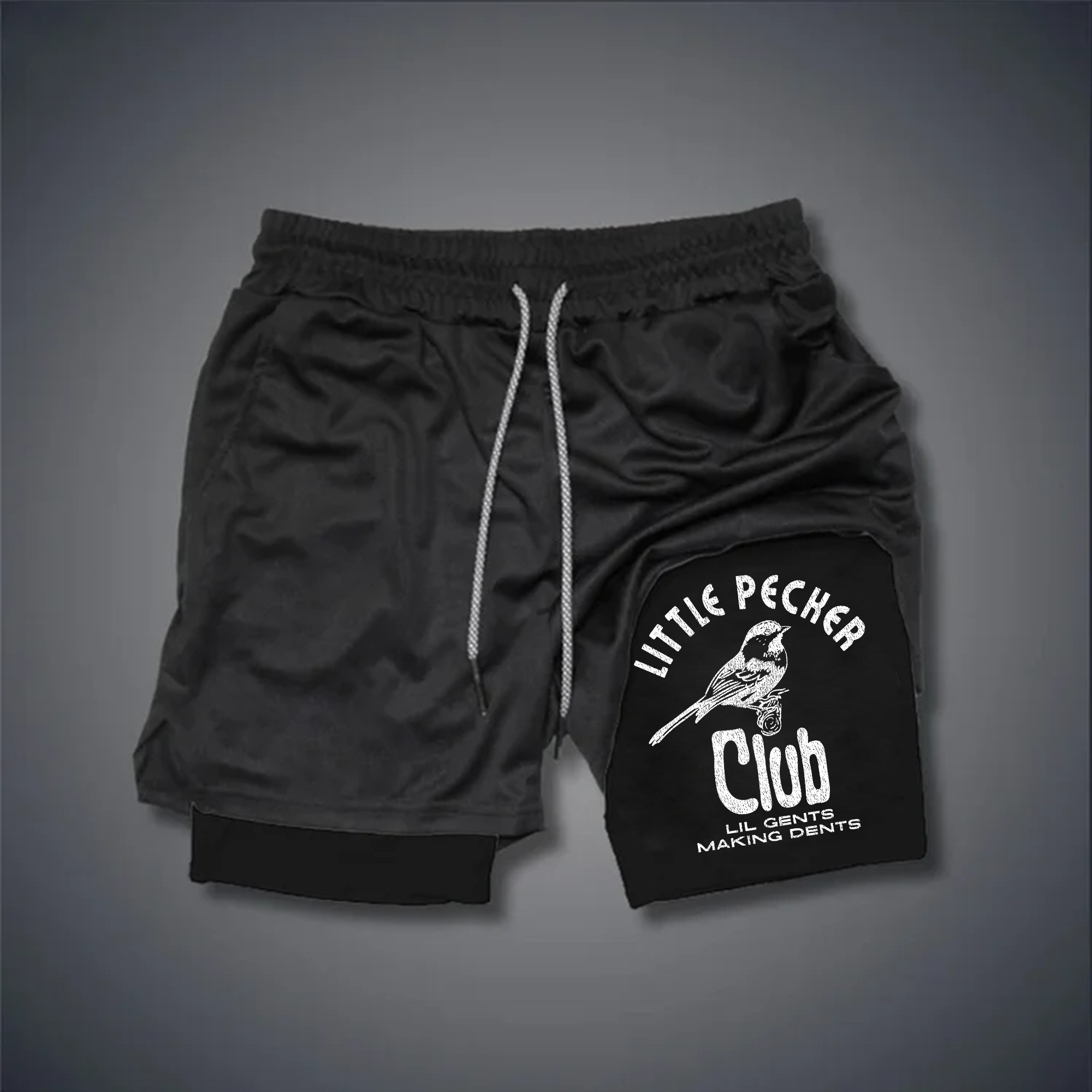 Little Pecker Club Print Men's Shorts