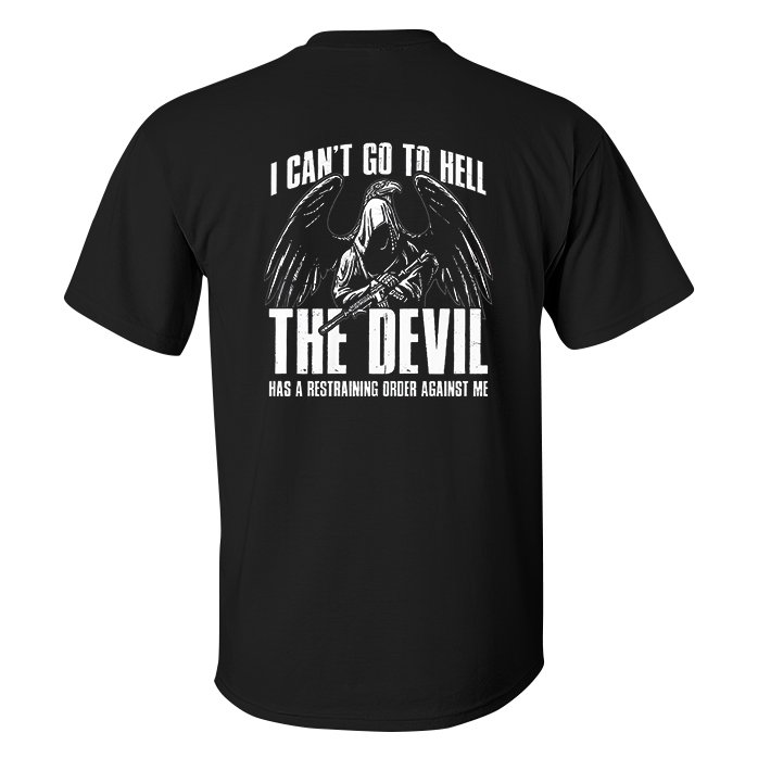 I Can't Go To Hell Printed Men's T-shirt