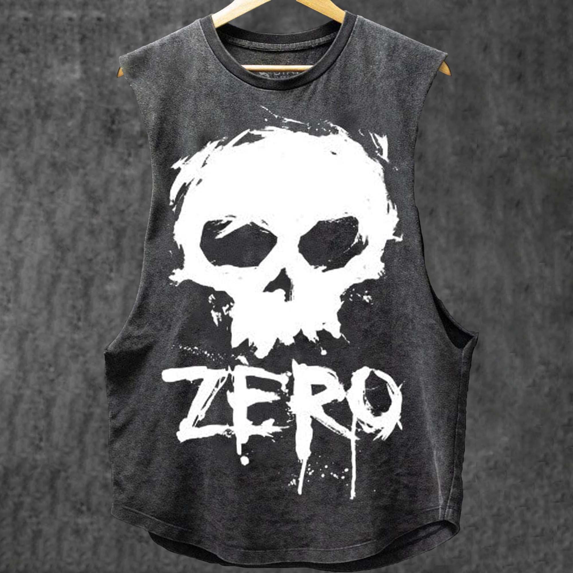 Dark Skeleton Zero Printed Men's Vest