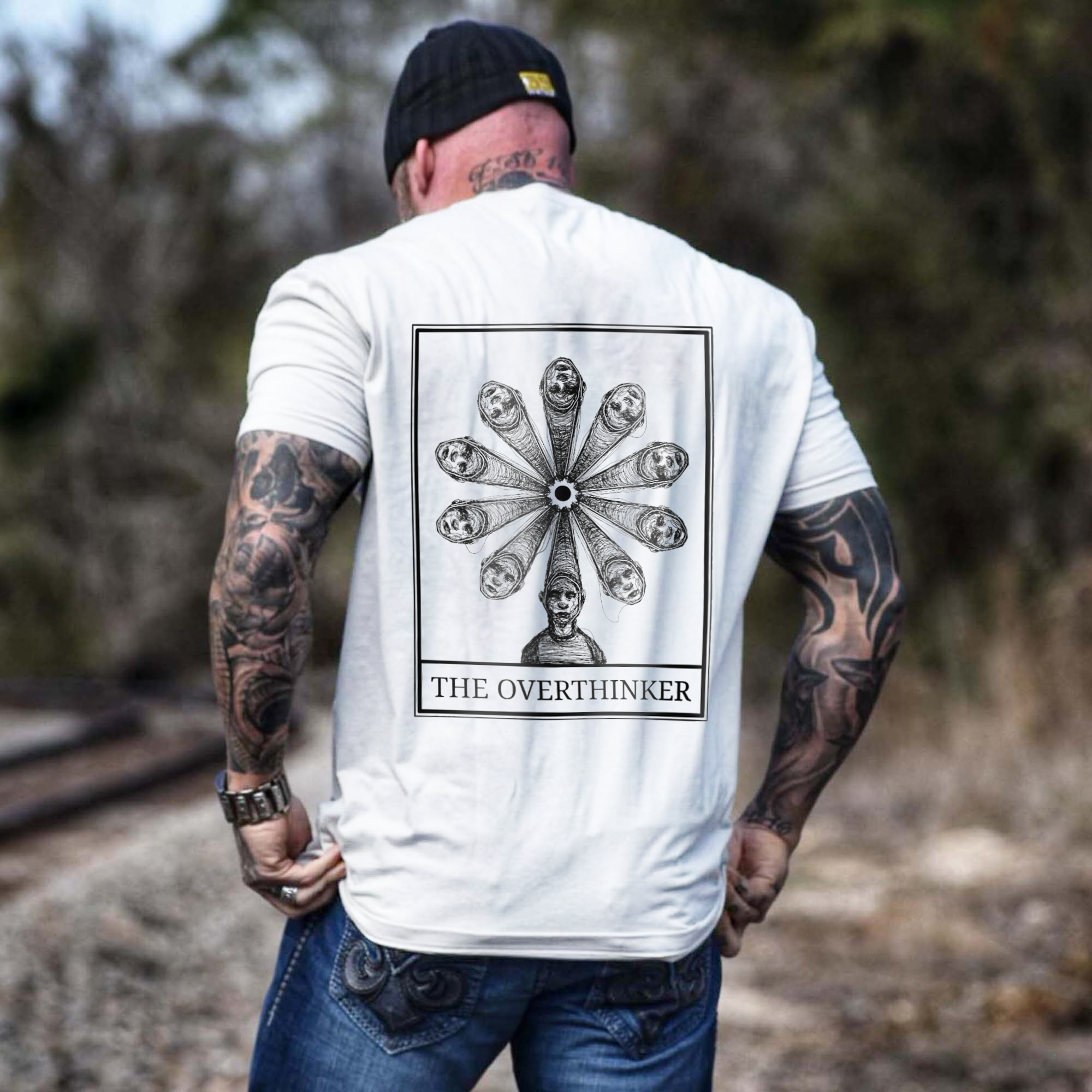 The Overthinker Printed Men's T-shirt