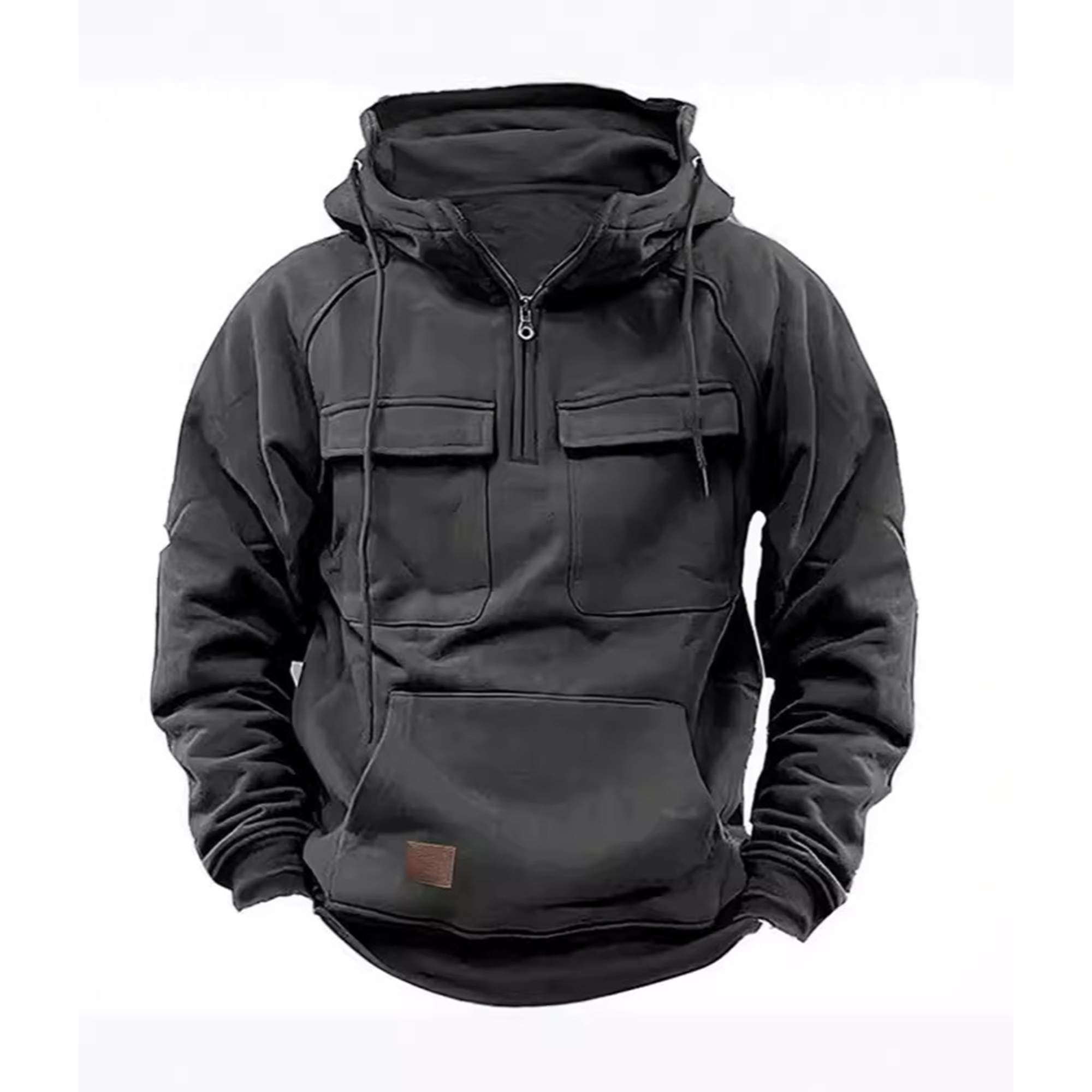 Sport Multicolour Multi Pocket Men's Hoodie