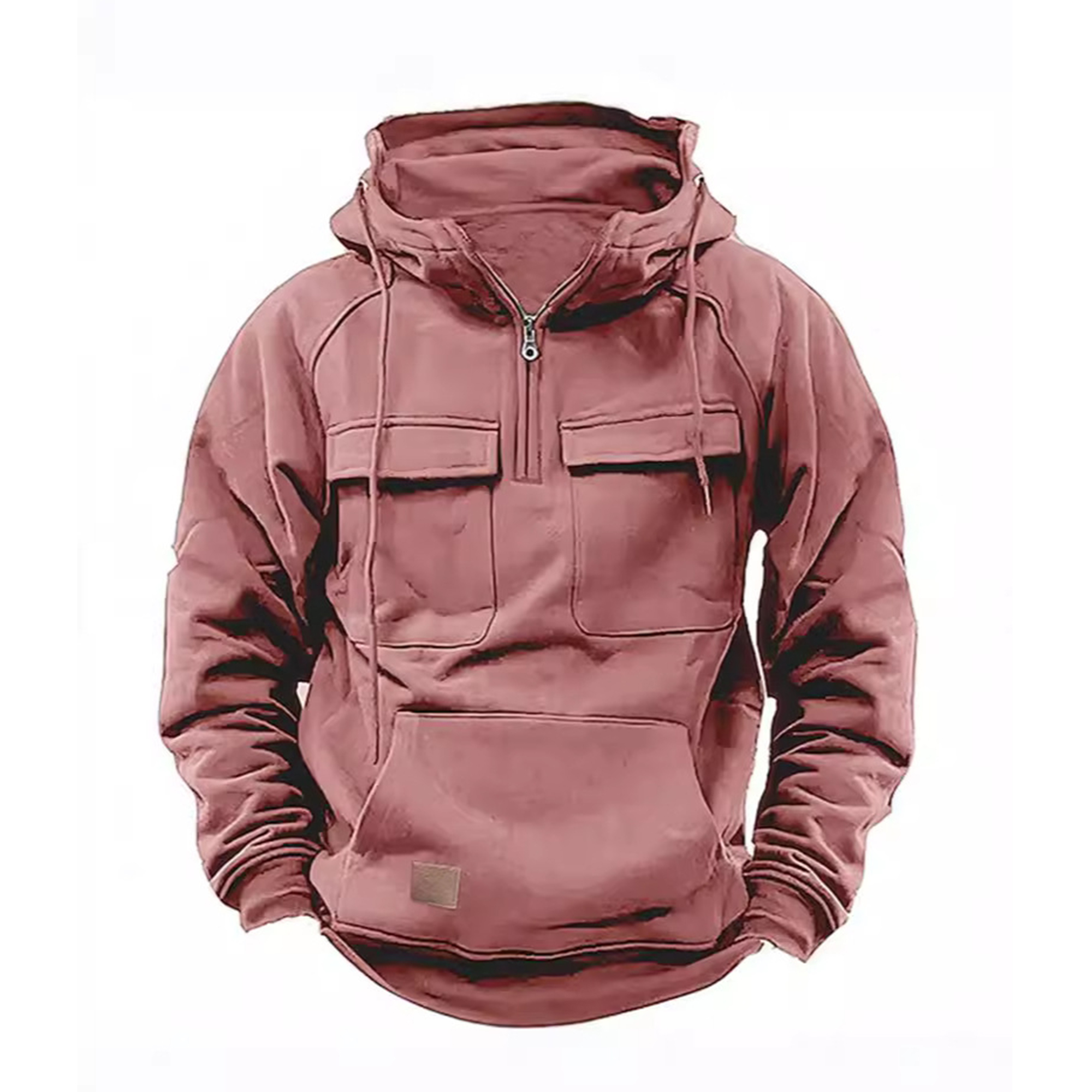 Sport Multicolour Multi Pocket Men's Hoodie