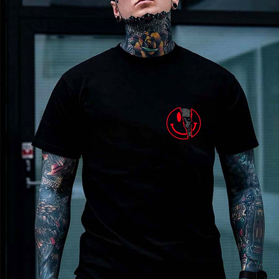 I'm Broken Printed Men's T-shirt Image - 2