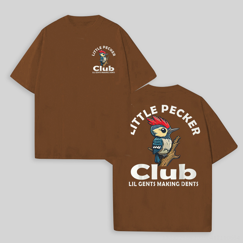 Little Pecker Club Printed Unisex Oversized T-shirt