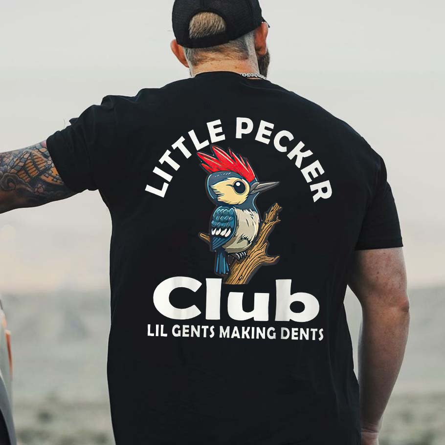 Little Pecker Club Printed Unisex Oversized T-shirt
