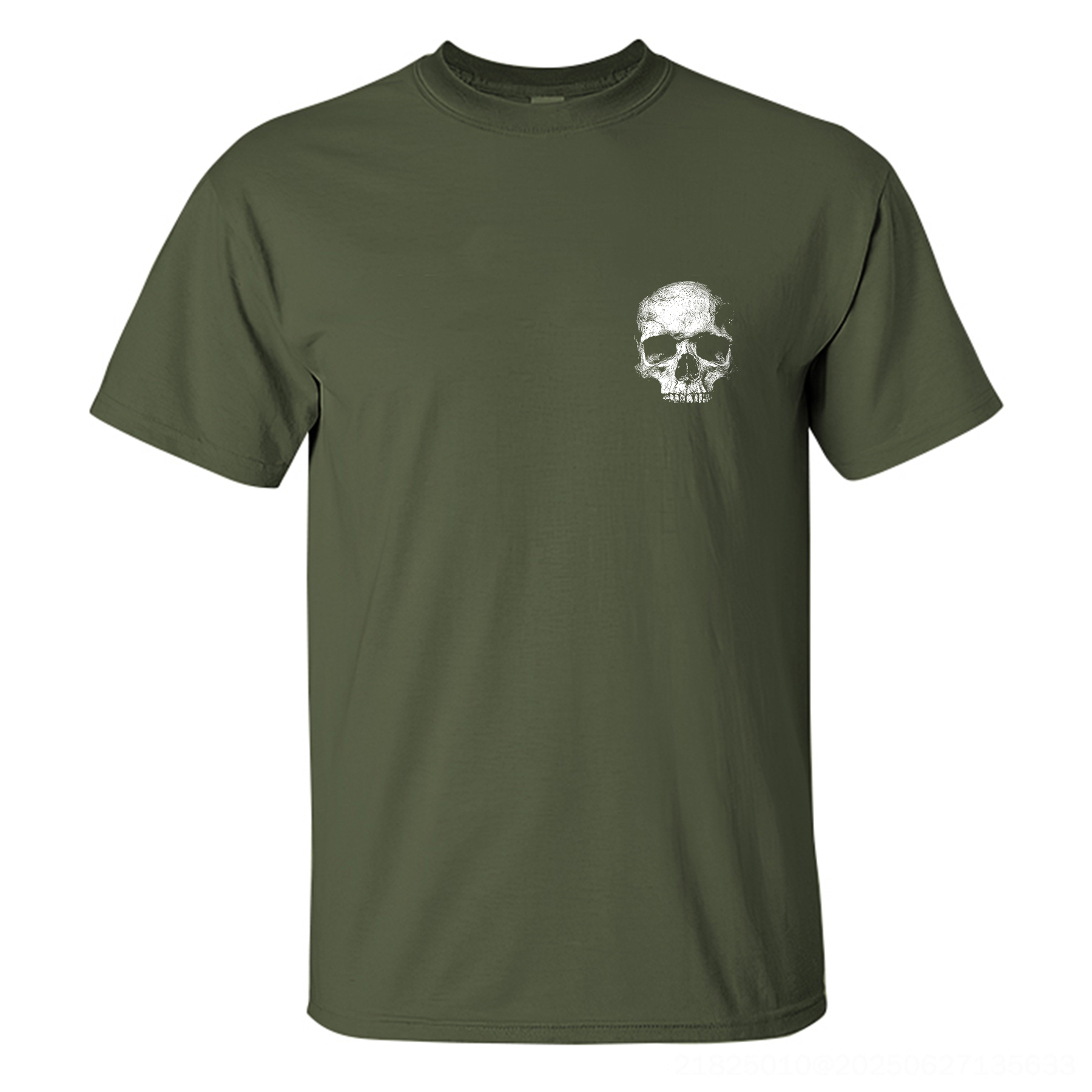 No Desire To Fit In Skull T-shirt Image - 10