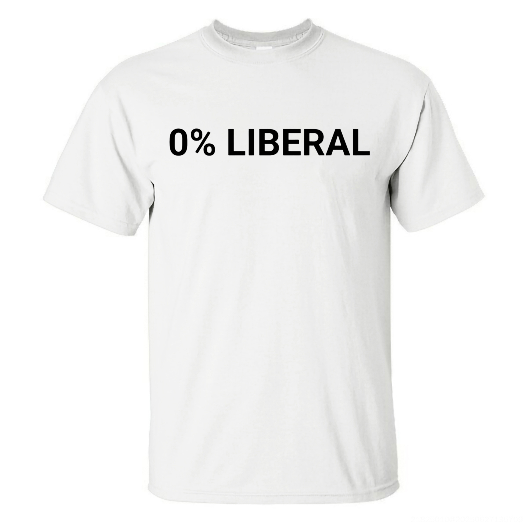 0% Liberal Printed Men's T-shirt Image - 5