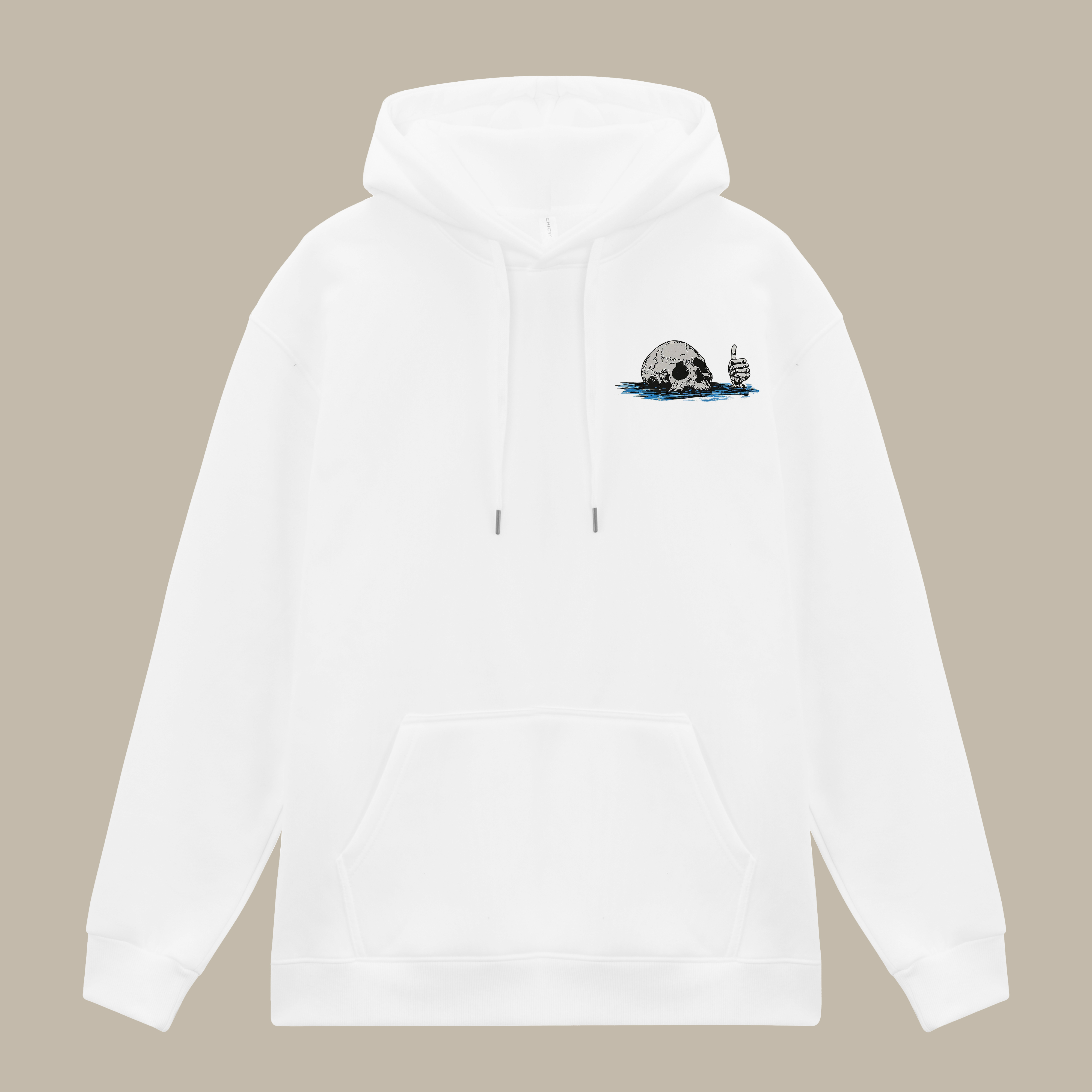 Yeah I'm Fine, No Worries Printed Men's Thickened Hoodie