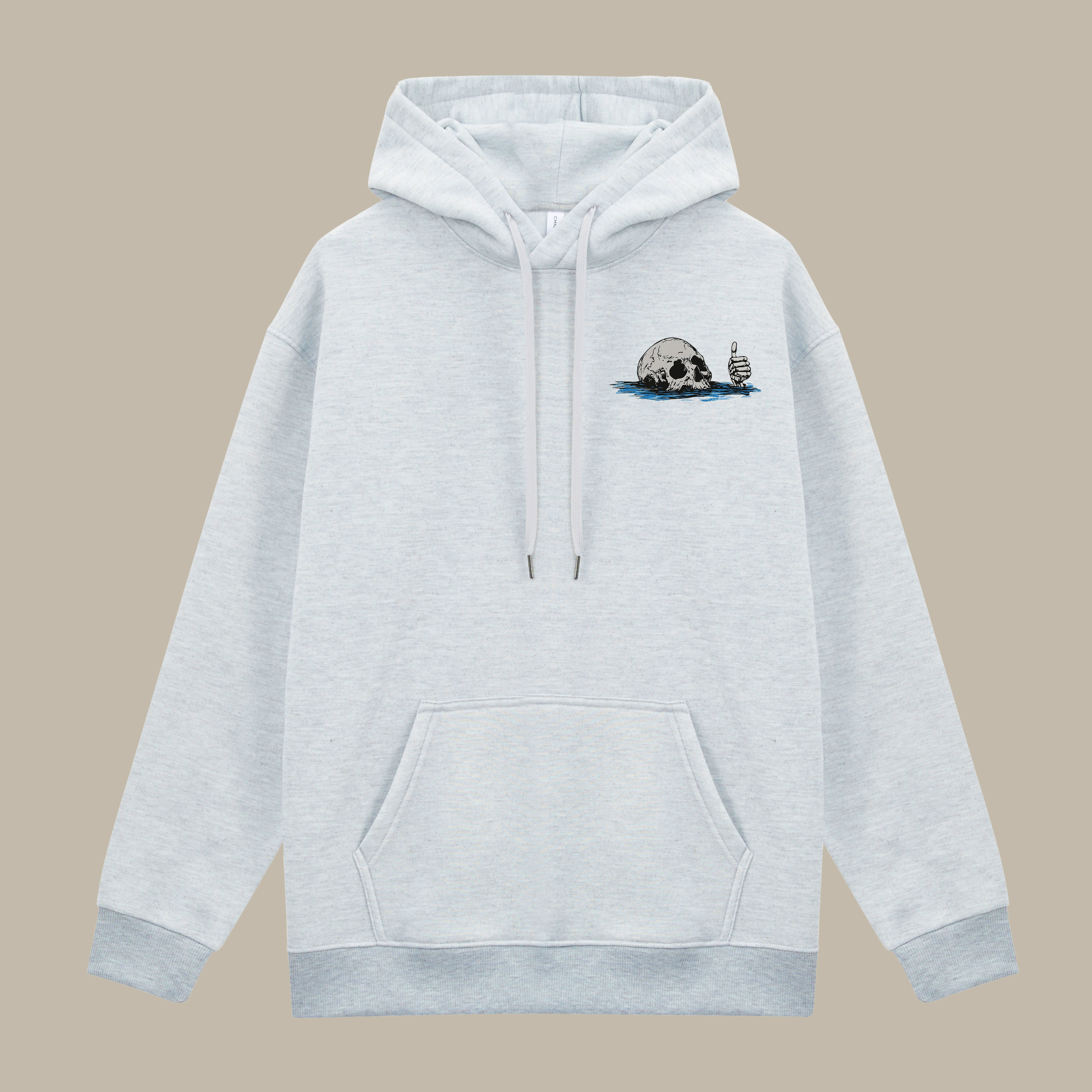 Yeah I'm Fine, No Worries Printed Men's Thickened Hoodie