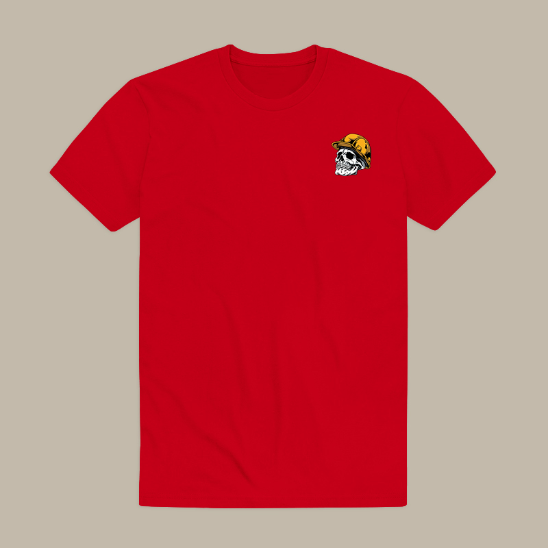 Working Harder Than An Ugly Stripper Printed Men's T-Shirt Image - 13