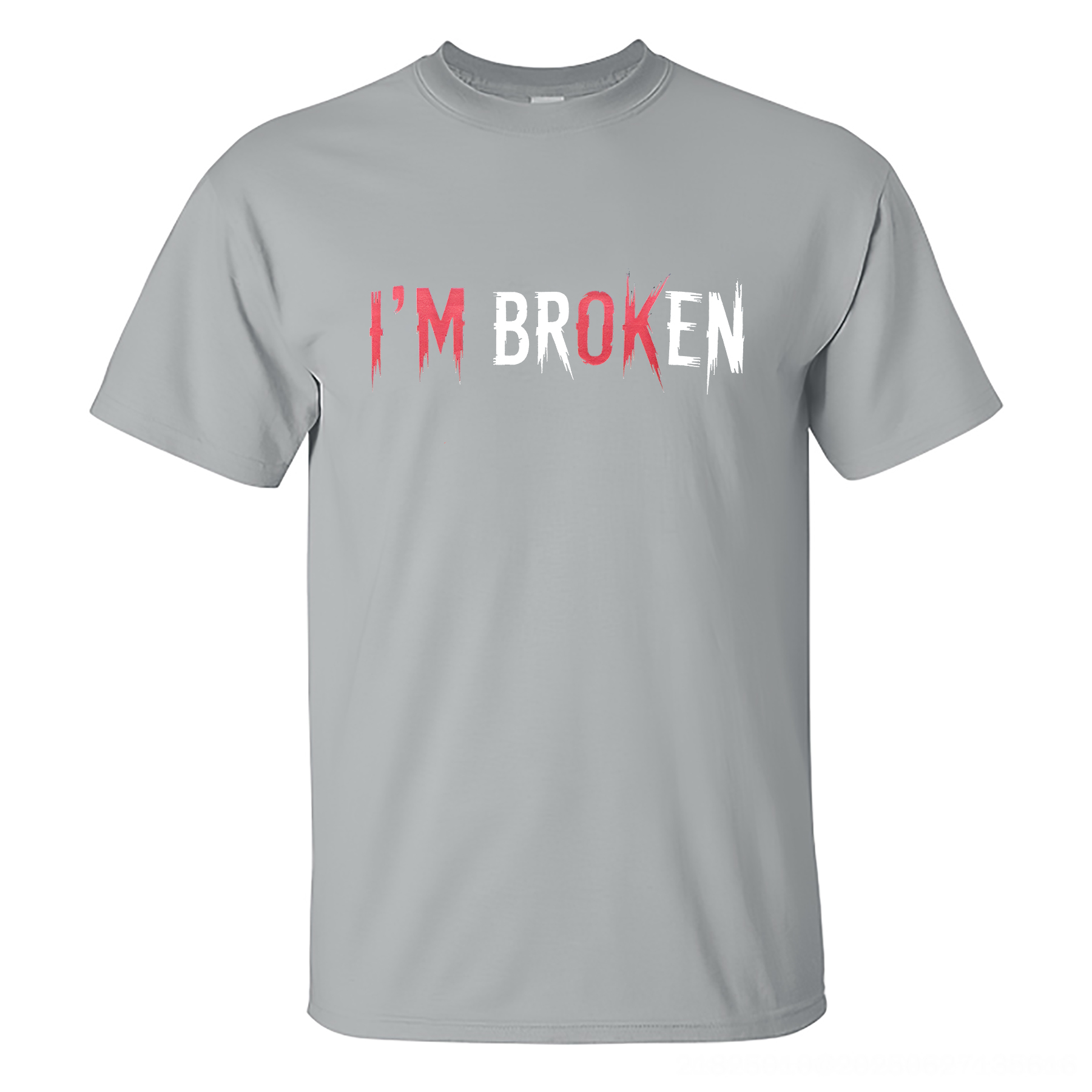 I'm Ok I'm Broken Printed Men's T-shirt
