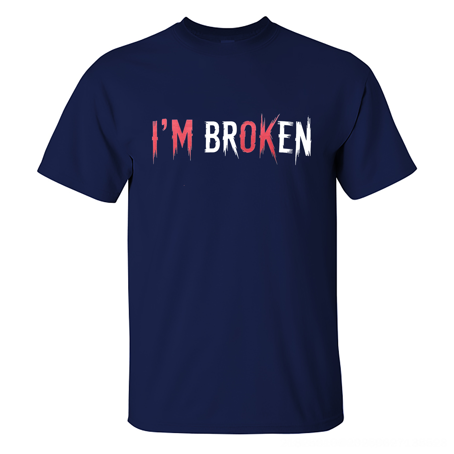 I'm Ok I'm Broken Printed Men's T-shirt