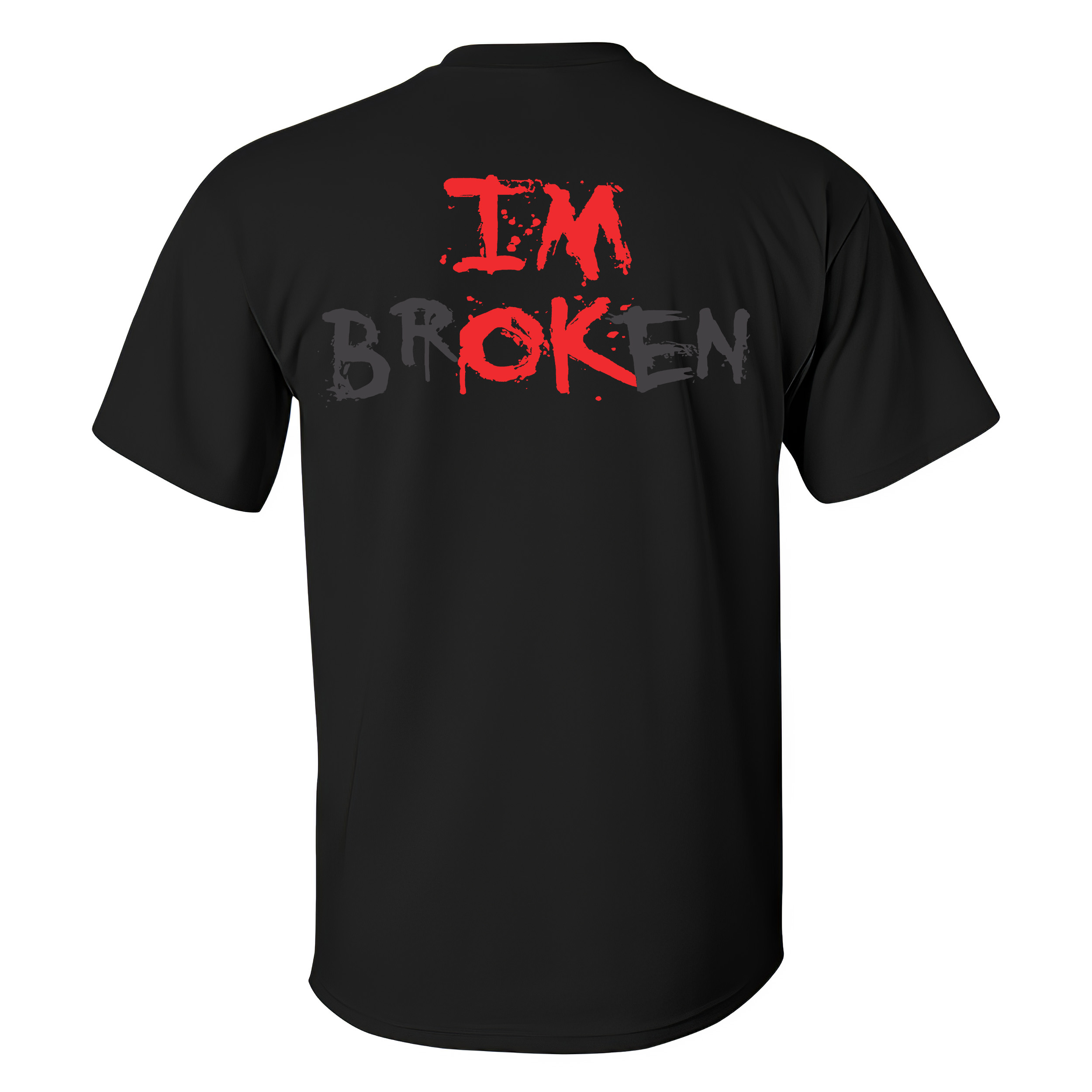 I'm OK I'm Broken Printed Men's T-shirt