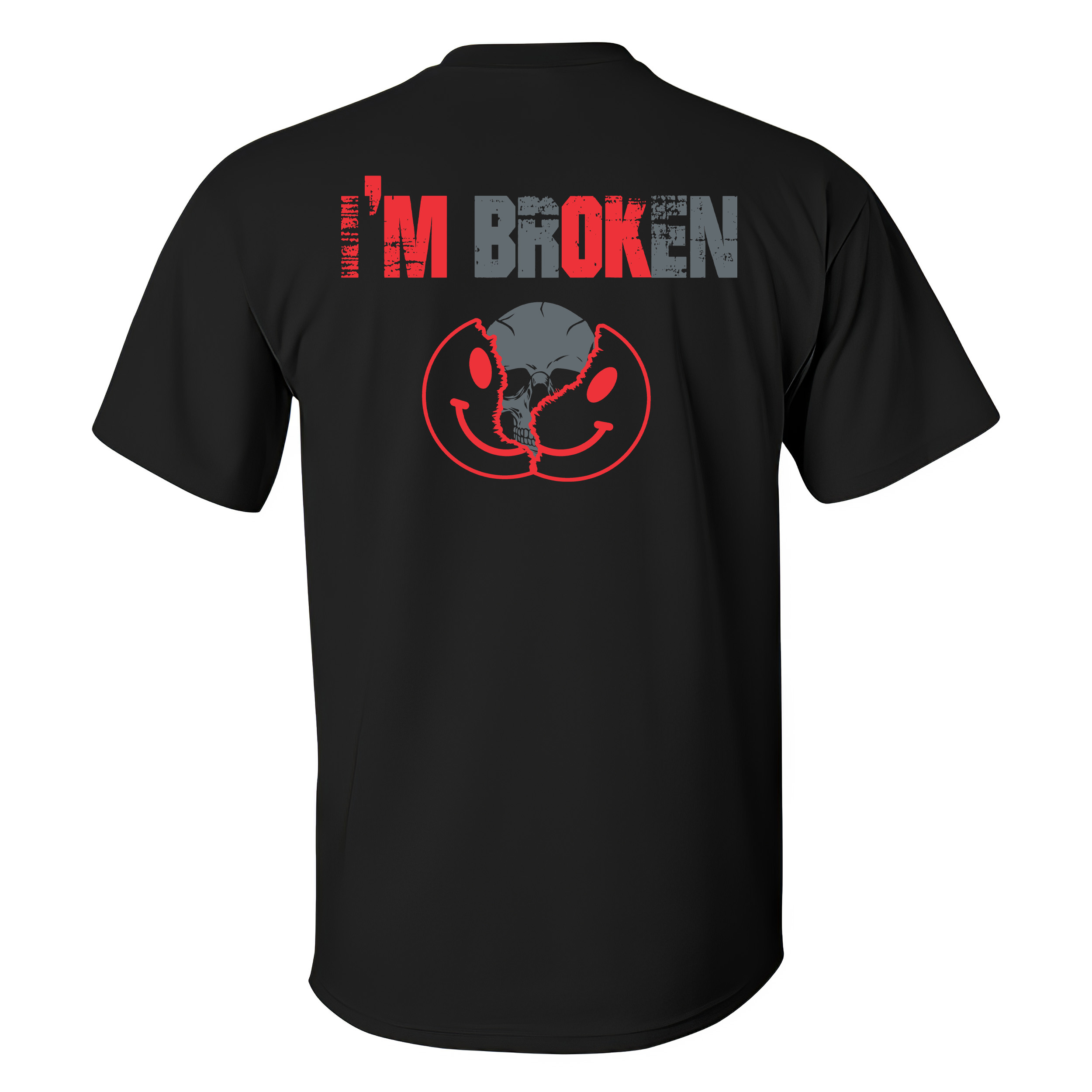 I'm OK I'm Broken Printed Men's T-shirt