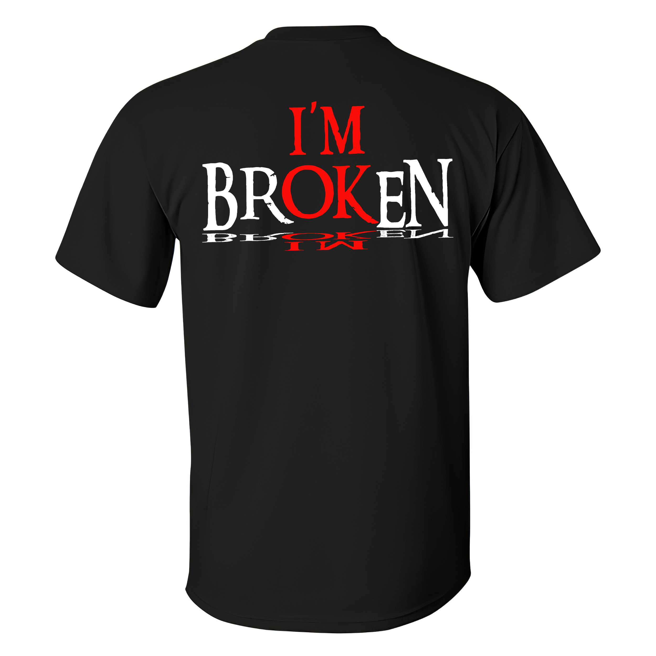 I'm OK I'm Broken Printed Men's T-shirt