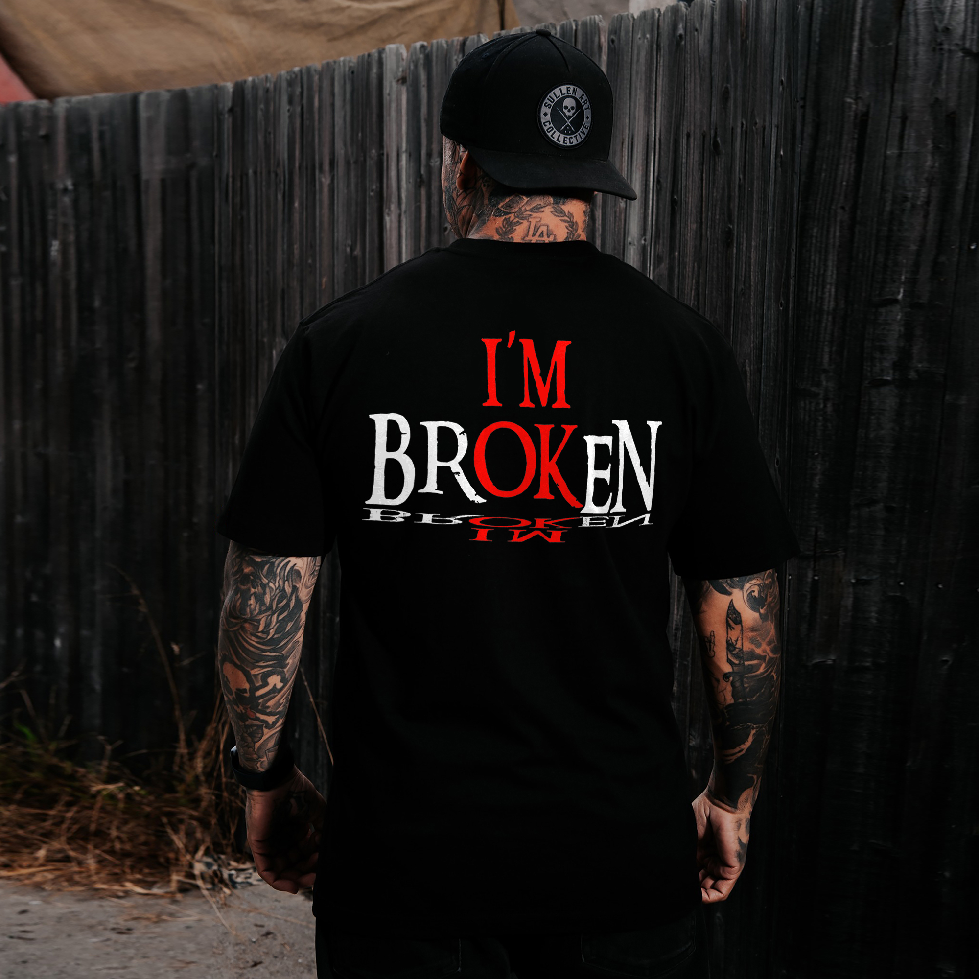 I'm OK I'm Broken Printed Men's T-shirt