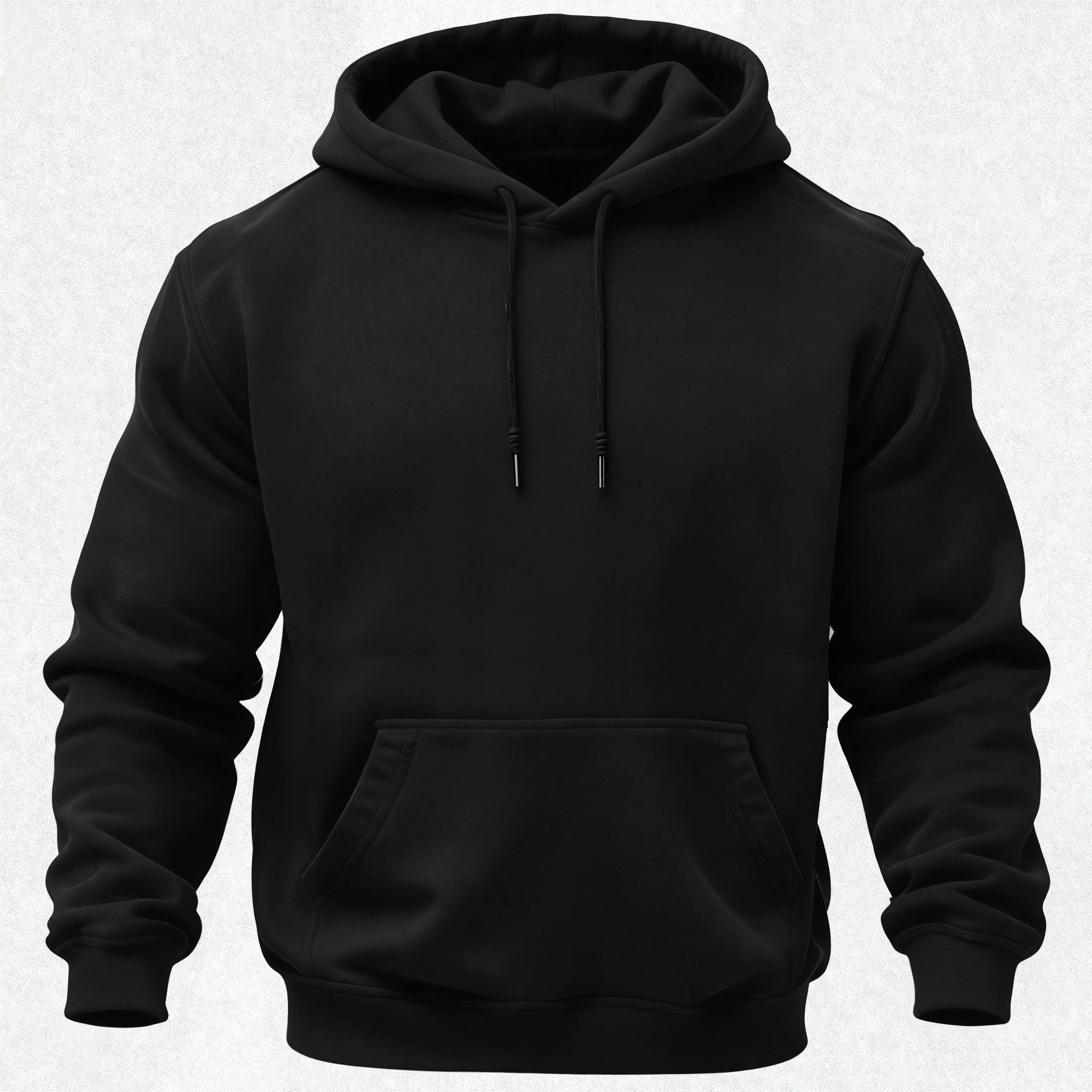 Thoughts During Work Printed Fleece-lined Unisex Hoodie