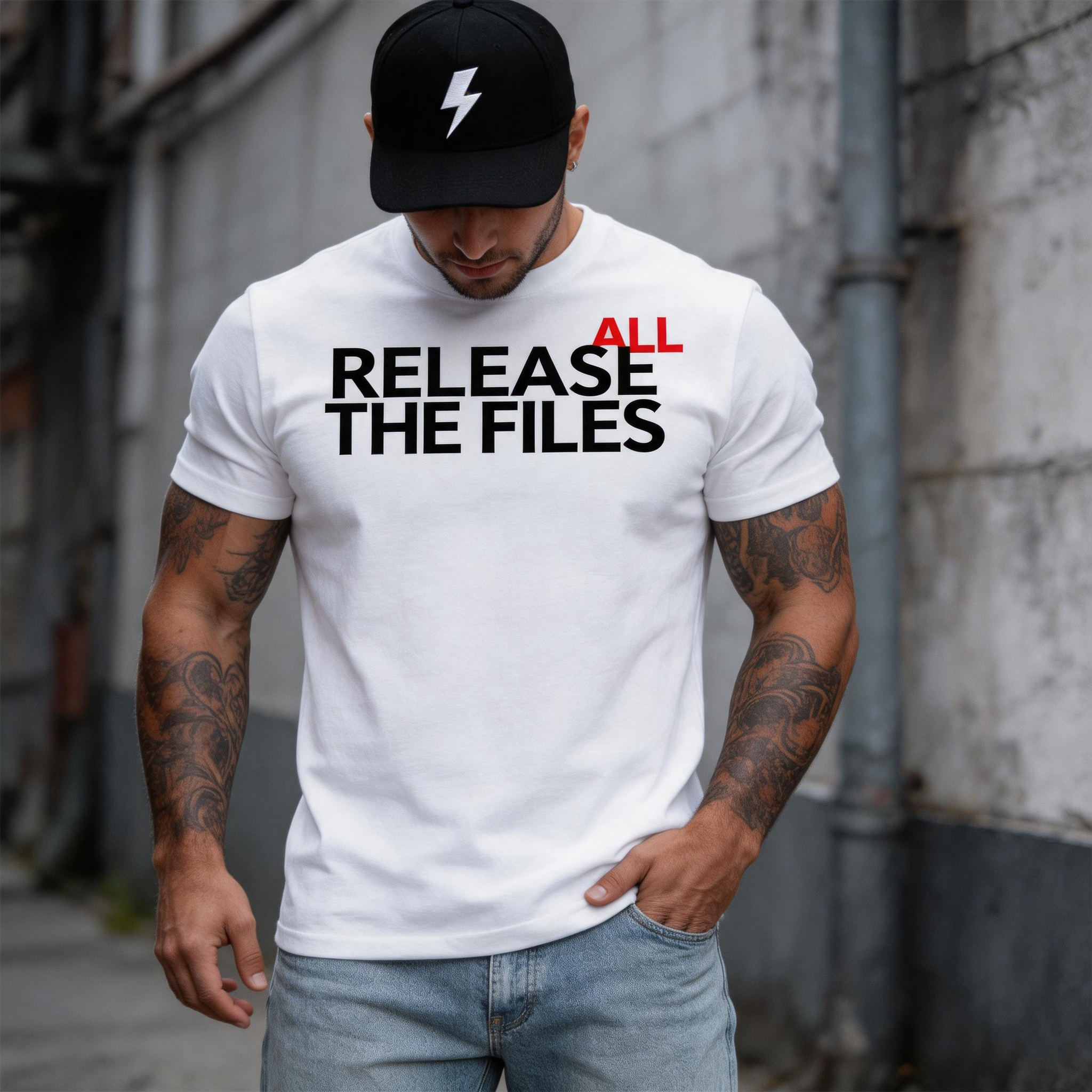 Release The Files Printed Men's T-Shirt Image - 1