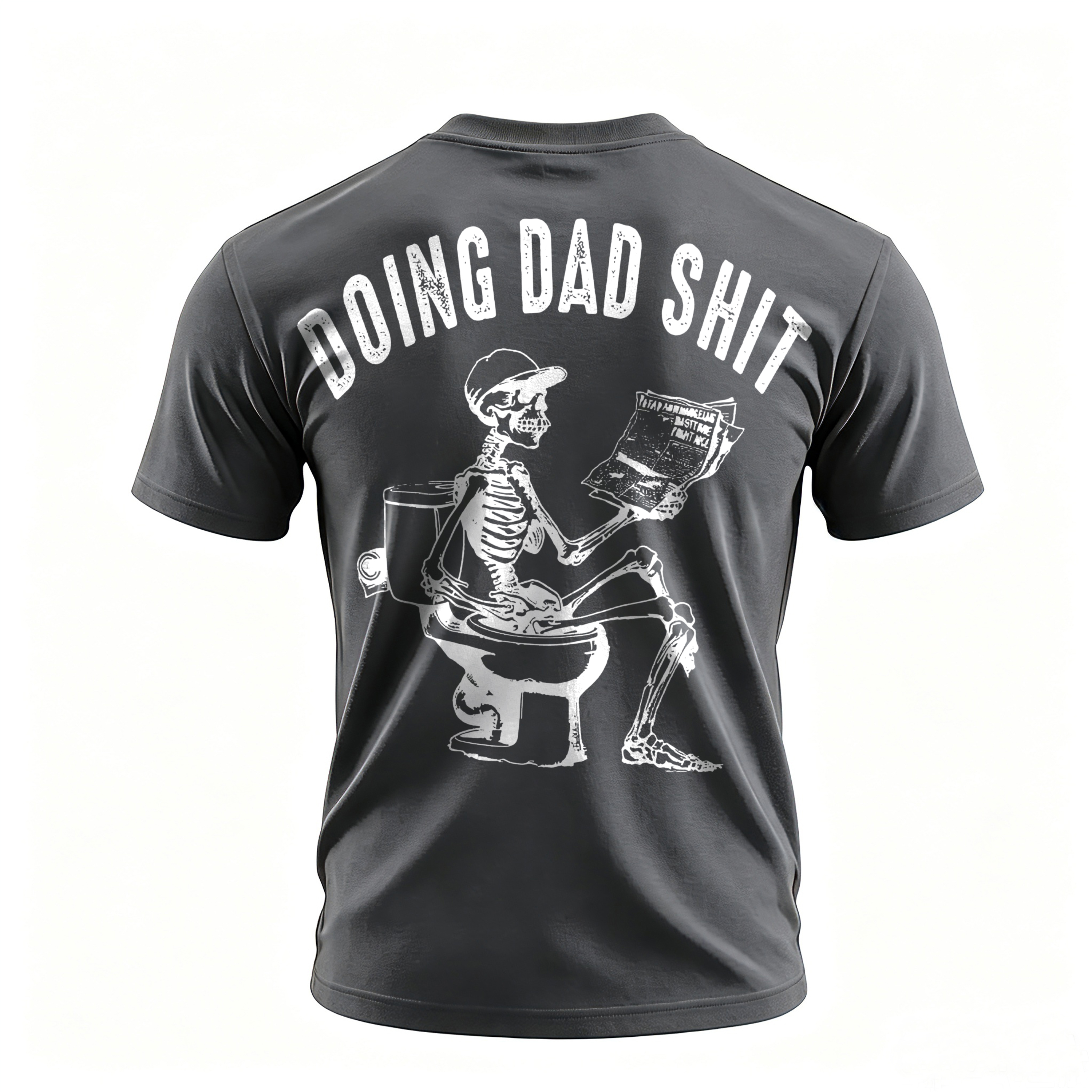 Doing Dad Shit Printed Men's T-shirt Image - 3