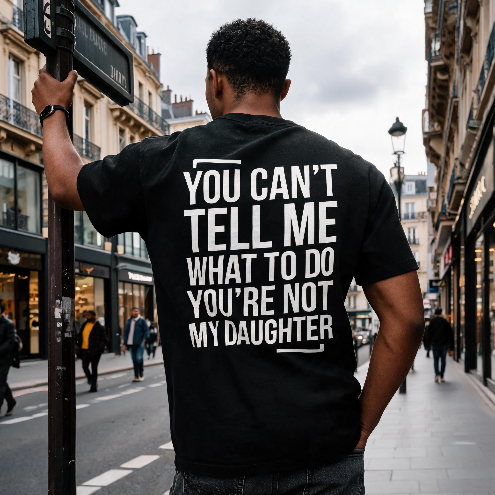You Can't Tell Me What To Do Printed Men's T-Shirt Image - 1
