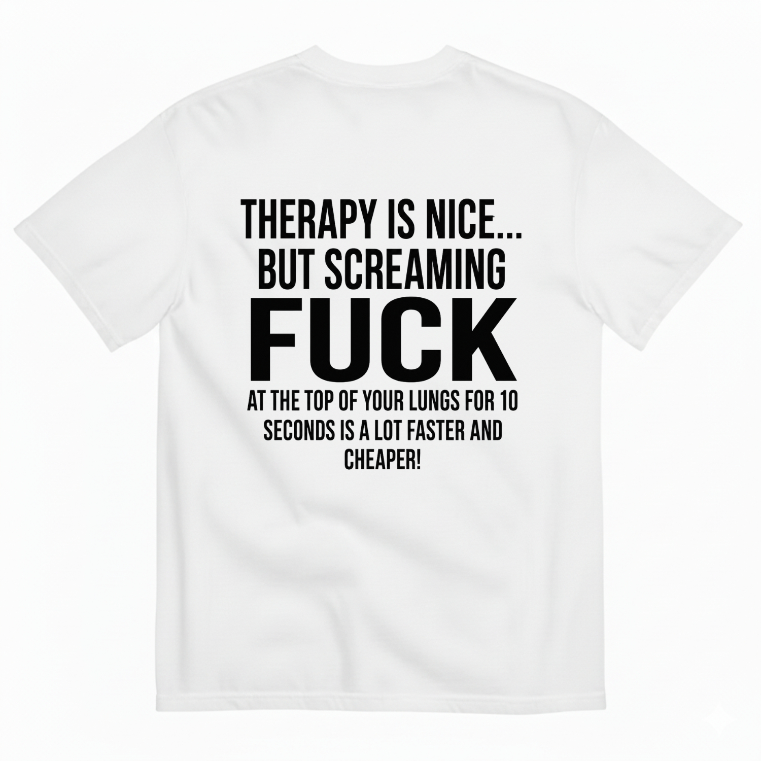 小杨: 小杨: Be Nice to Fat People One Day They May Save Your Life T-shirt Image - 2