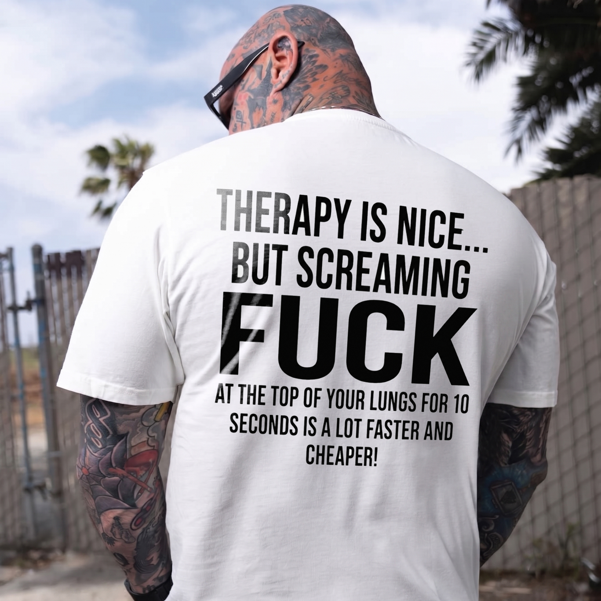 小杨: 小杨: Be Nice to Fat People One Day They May Save Your Life T-shirt Image - 1