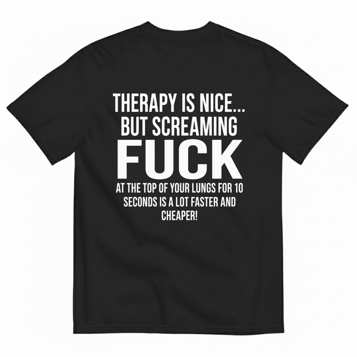 小杨: 小杨: Be Nice to Fat People One Day They May Save Your Life T-shirt Image - 3