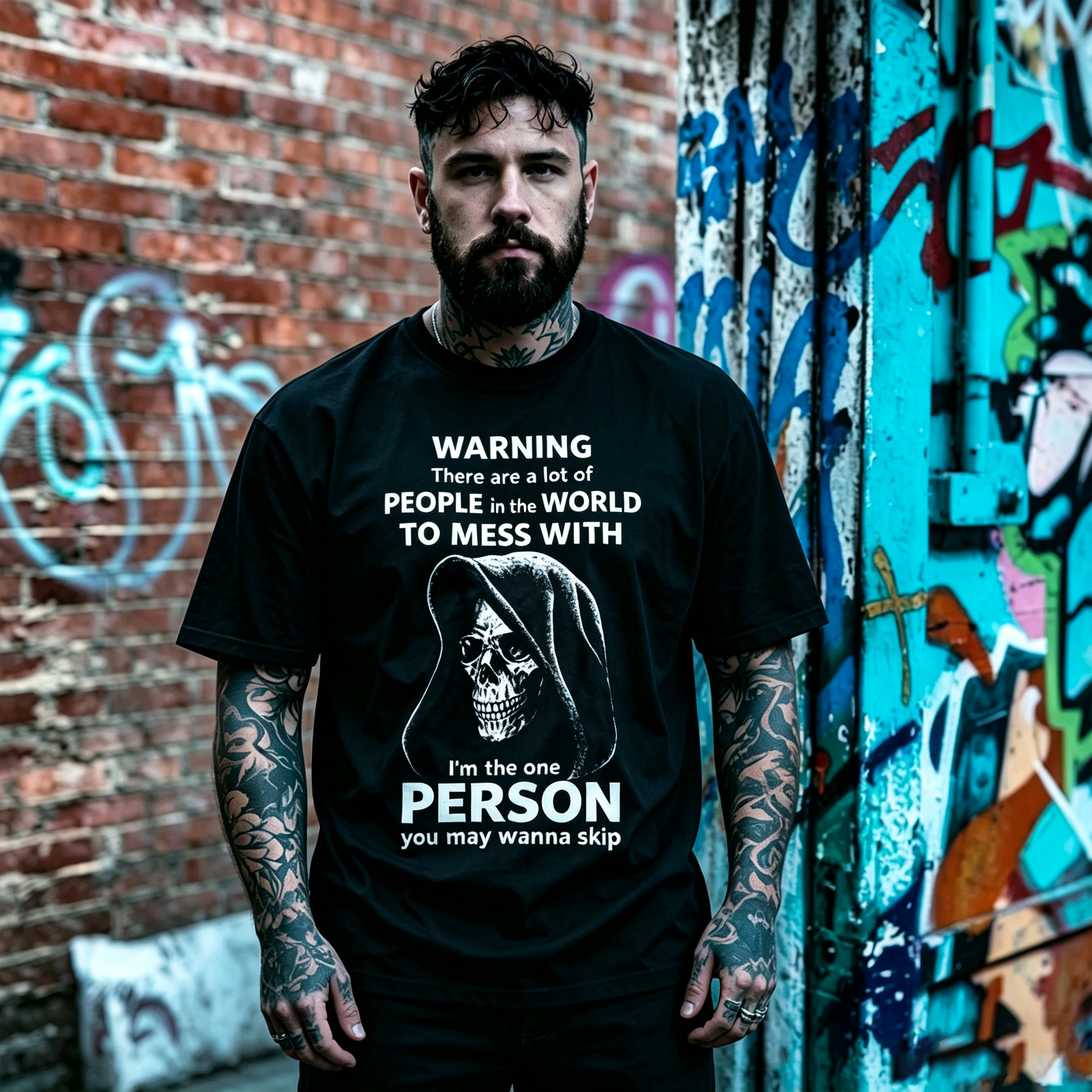 I'm the One Person You May Wanna Skip Printed Men's T-Shirt