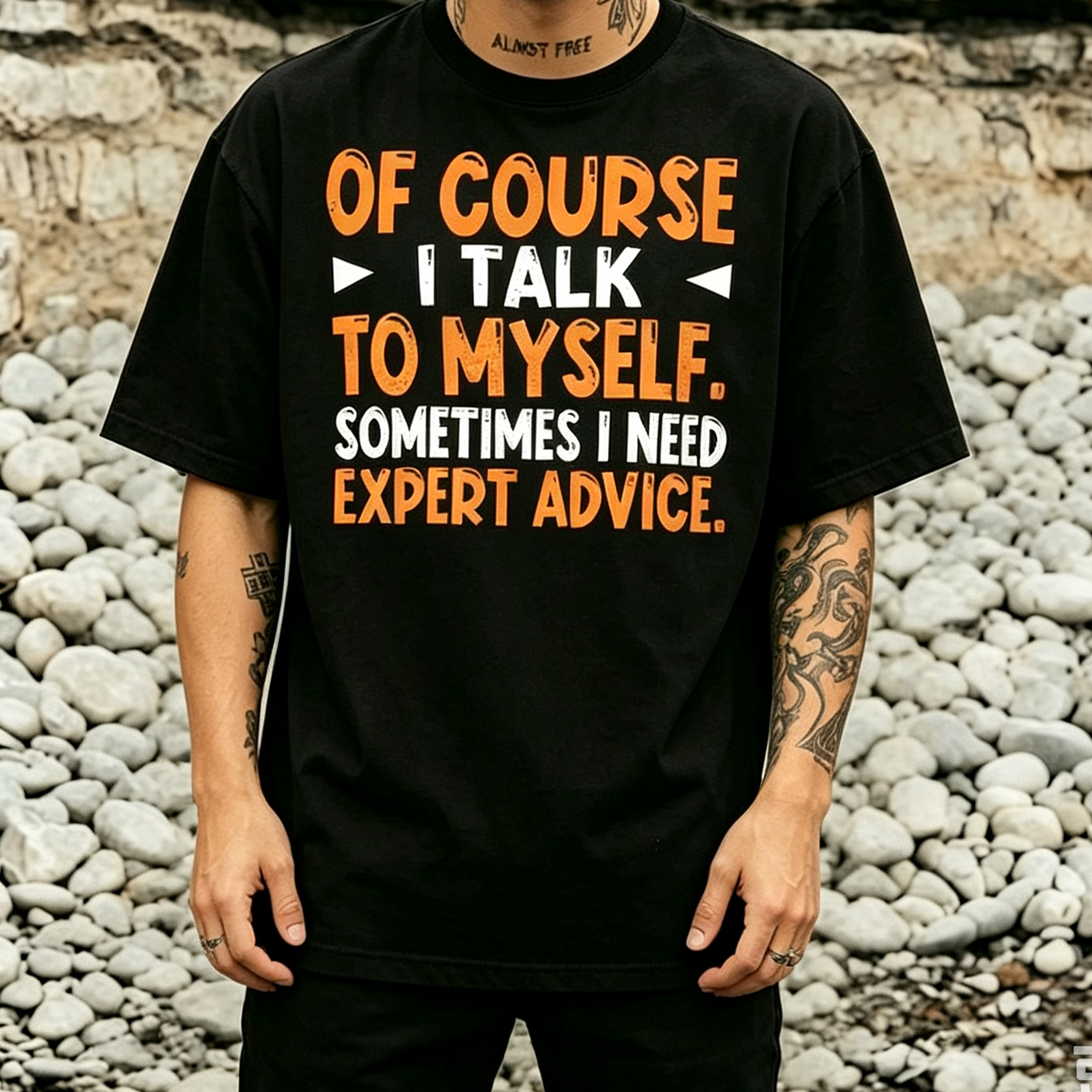 Sometimes I Need Expert Advice Printed Men's T-Shirt
