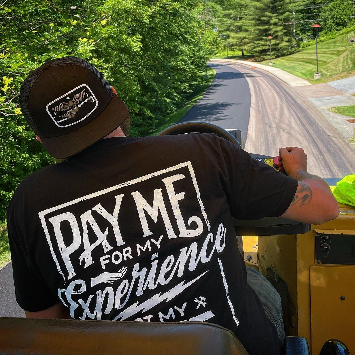 Pay Me For My Experience Not My Time Printed Men's T-shirt