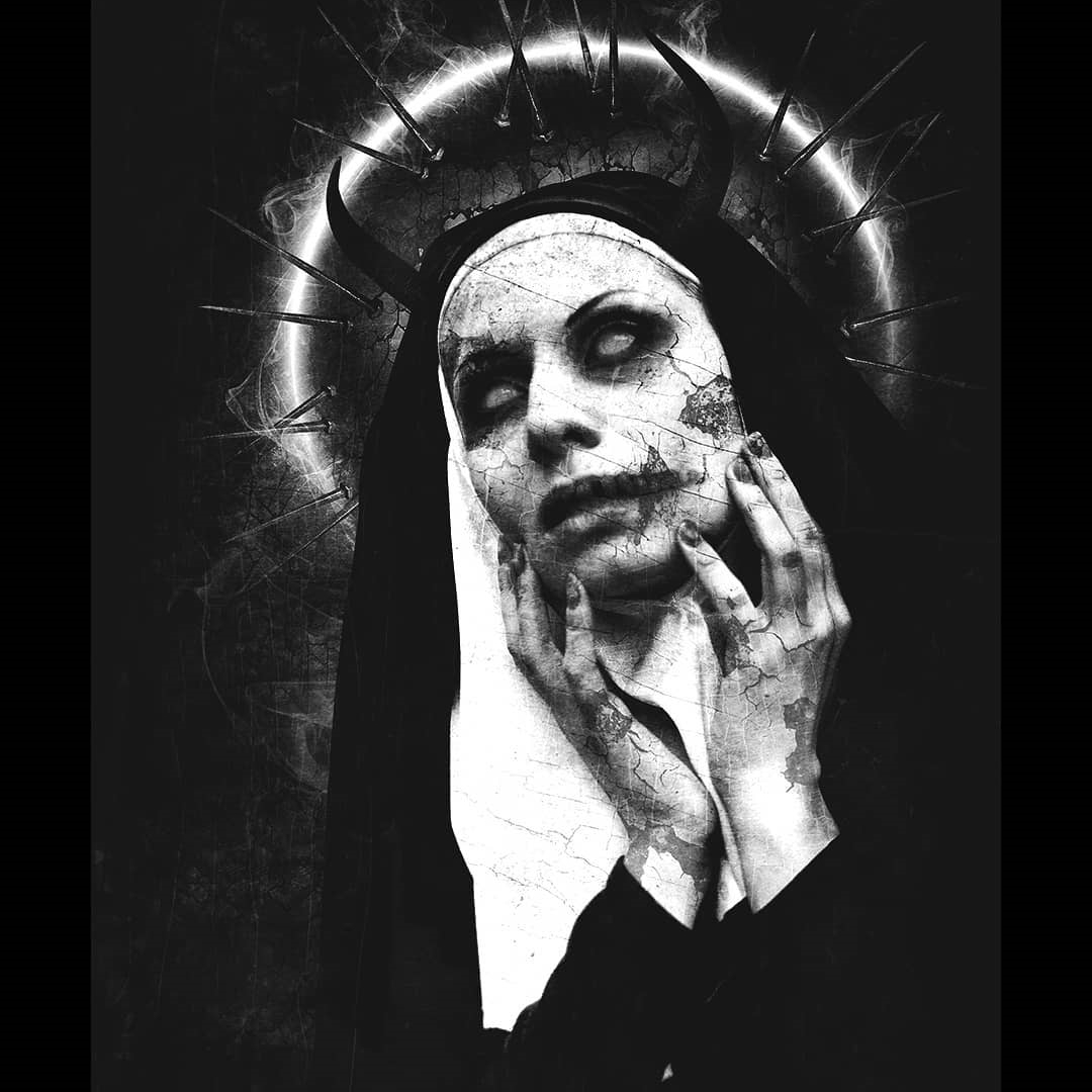 "Apostasy" Nun Printed Men's T-shirt