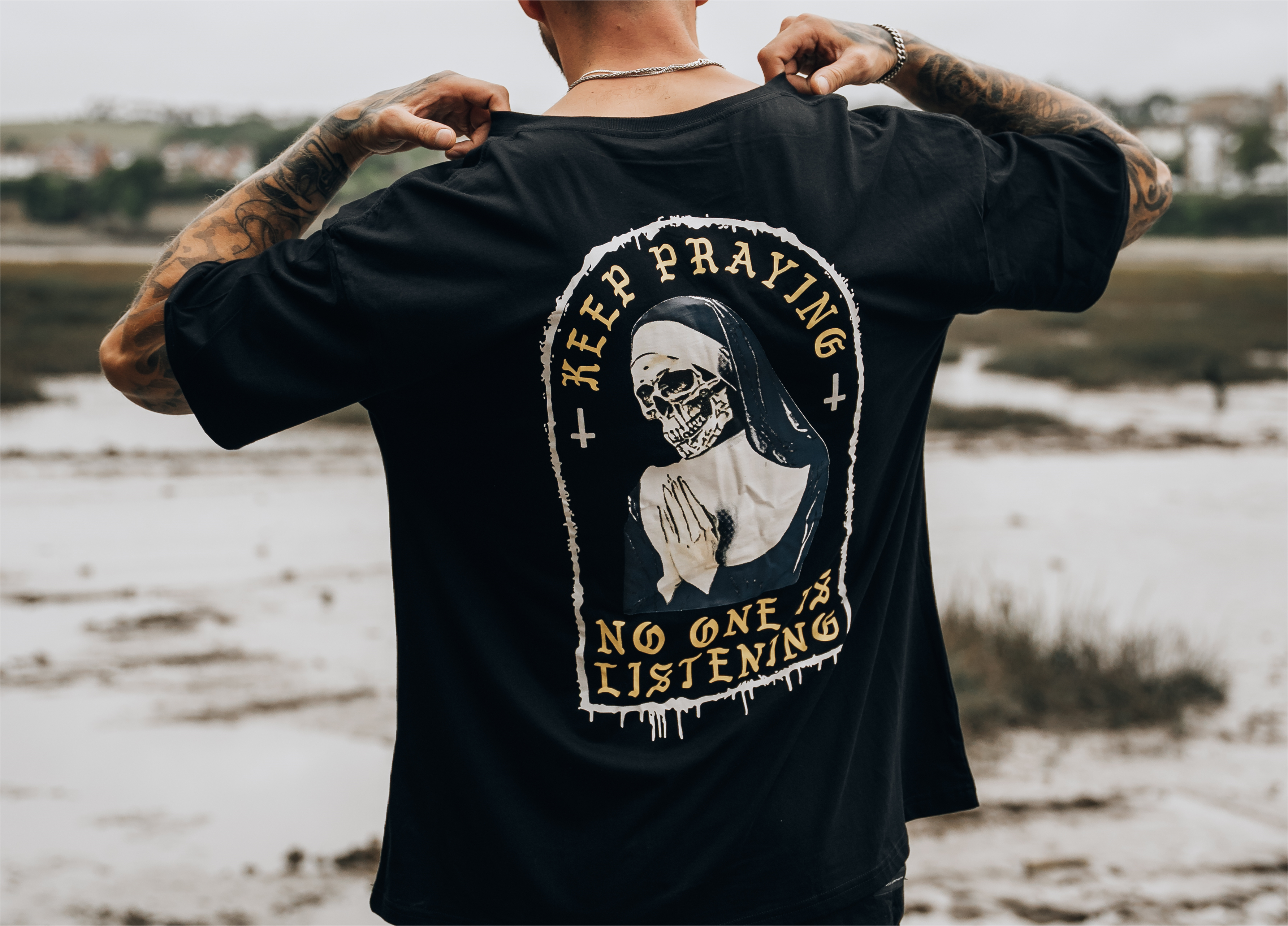 Black Metal Print Clothing - Create The Most Distinctive Avant-Garde Street Style-Ranbybox